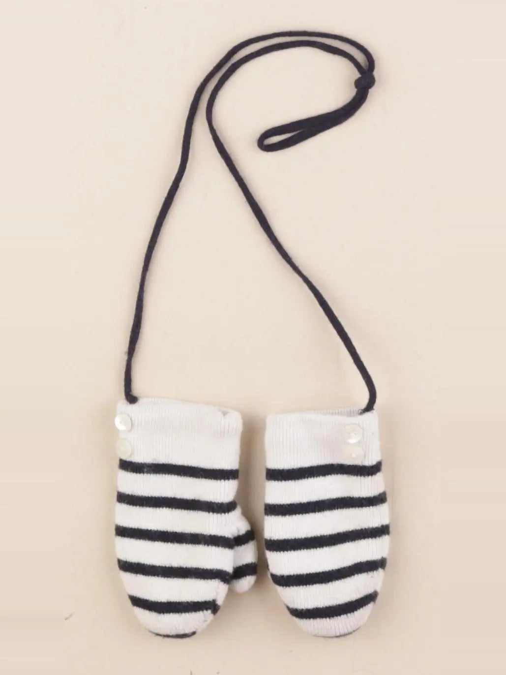 Jacadi - moufles blanc, bleu - 24/36 mois