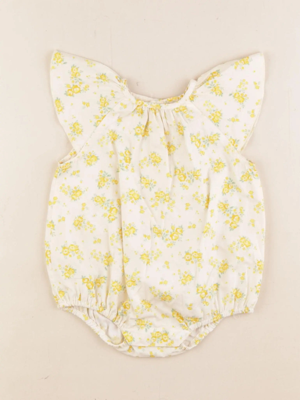 Zara - combinaison jaune - 3/6 mois