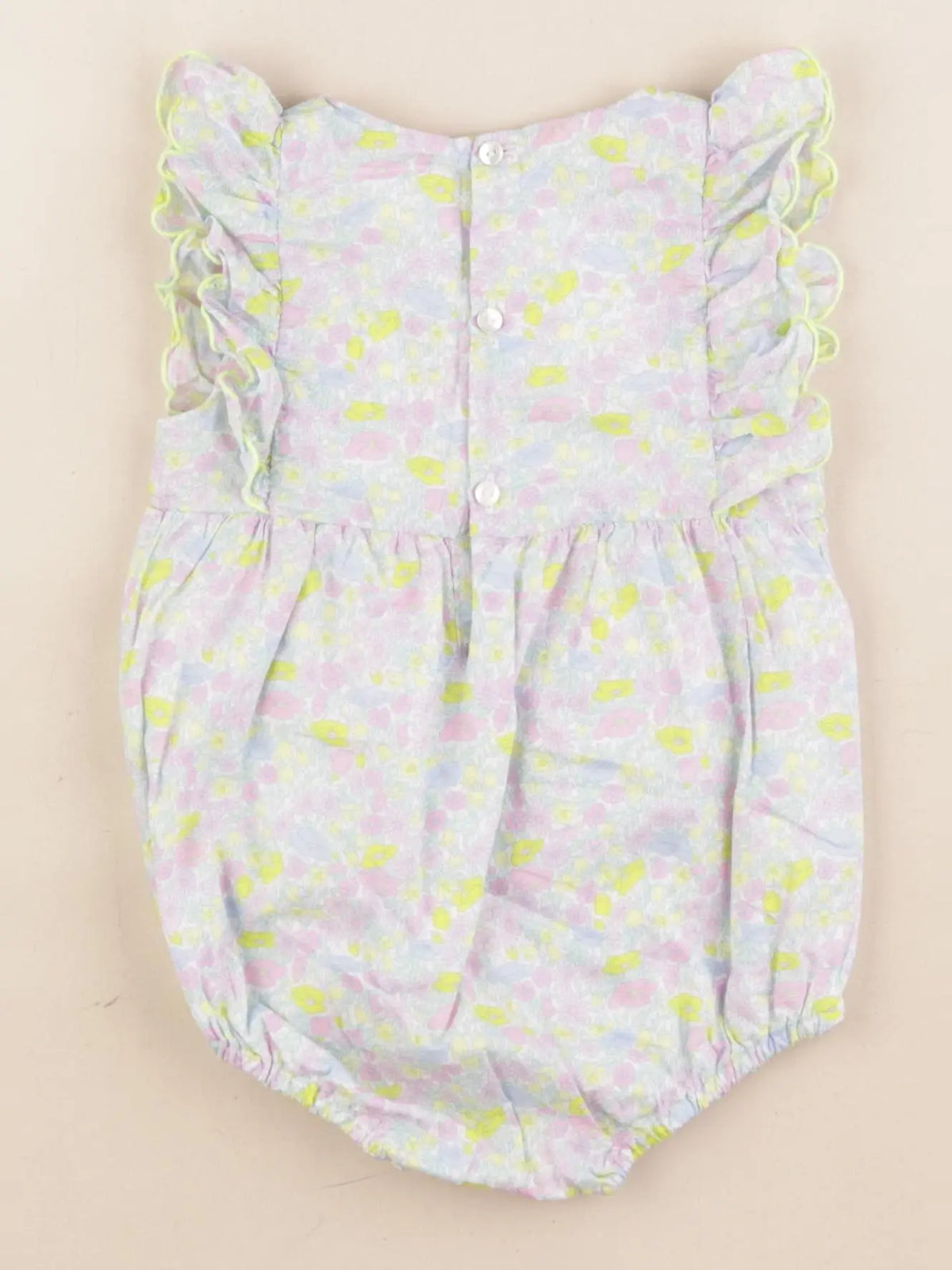 Jacadi - combinaison liberty multicolore - 18 mois
