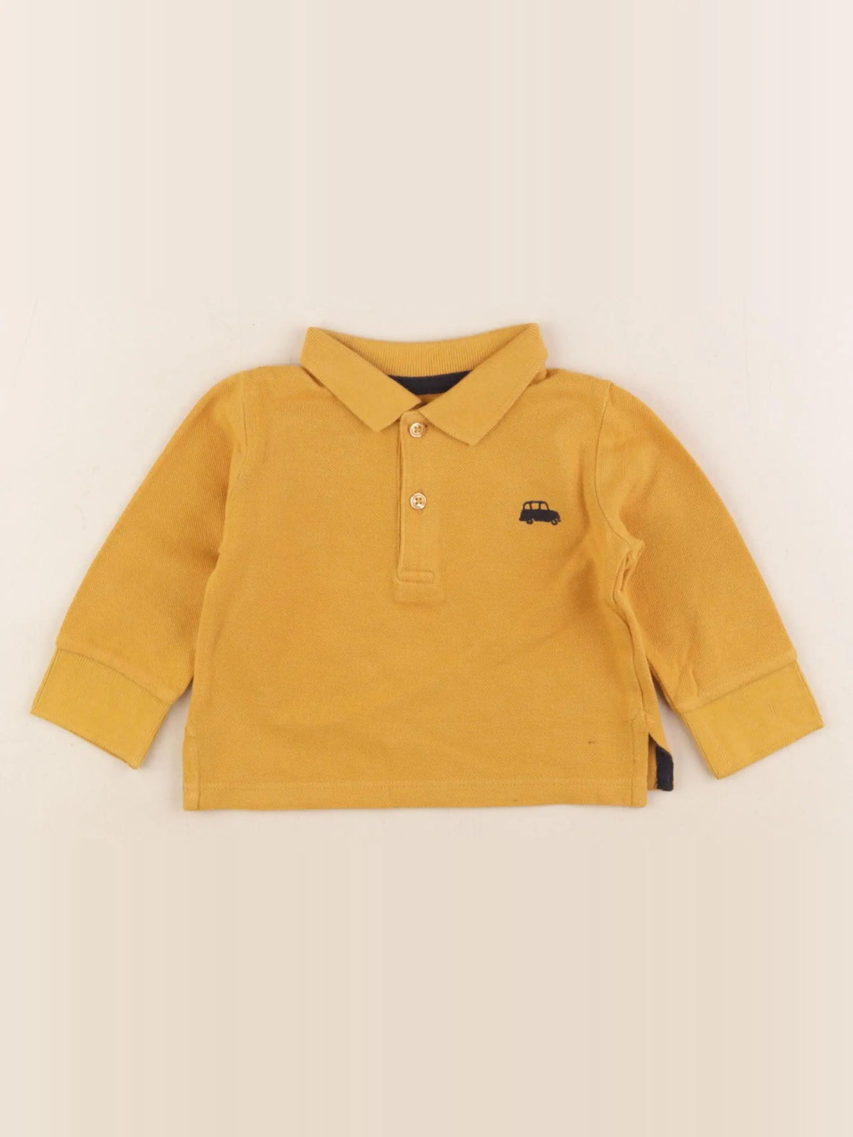 Boutchou - polo jaune - 6 mois