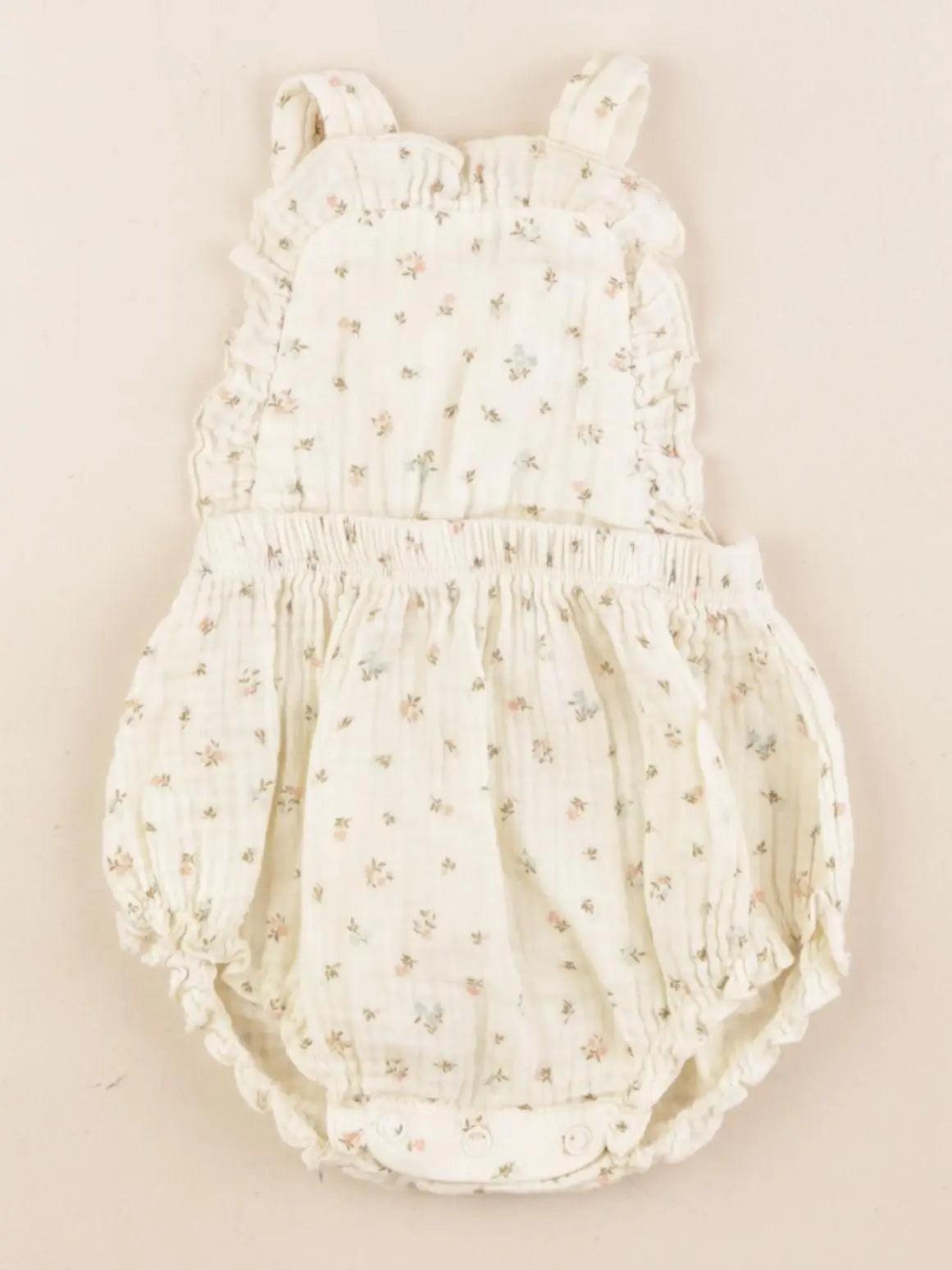 Zara - salopette beige - 3/6 mois