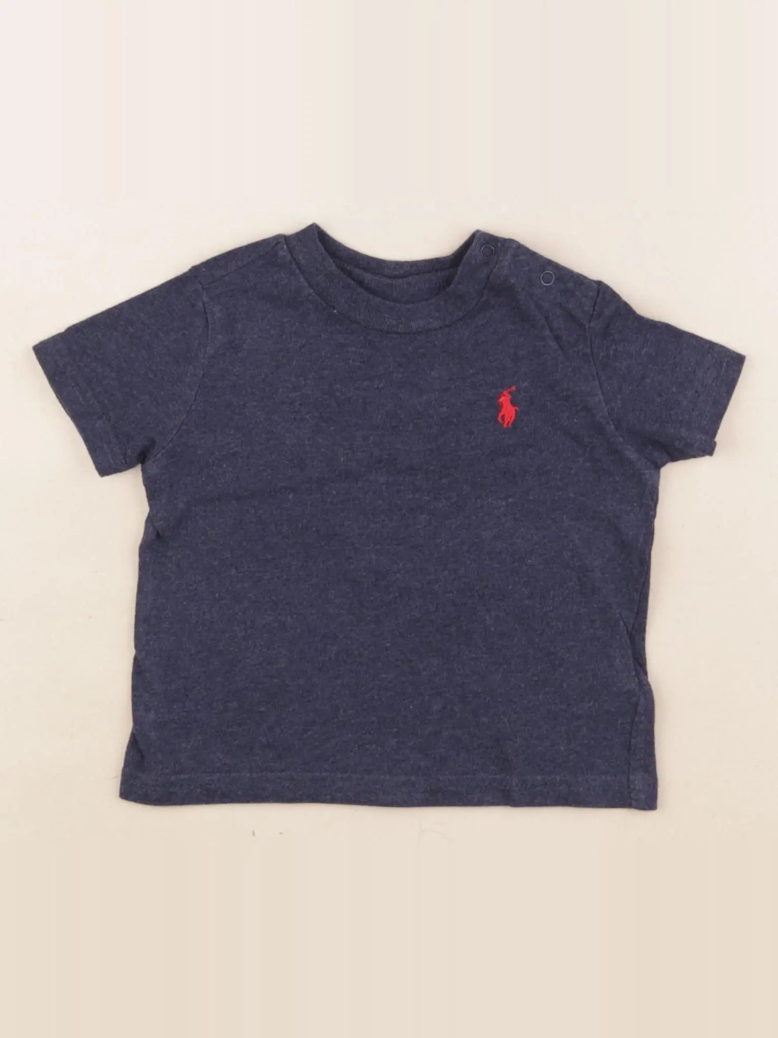 Ralph Lauren - tee-shirt bleu - 6 mois
