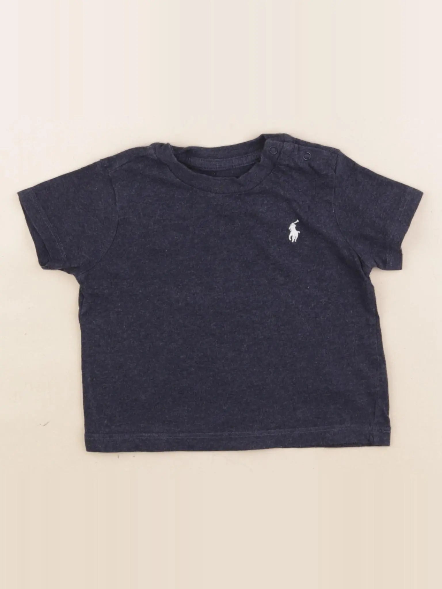 Ralph Lauren - tee-shirt bleu - 6 mois