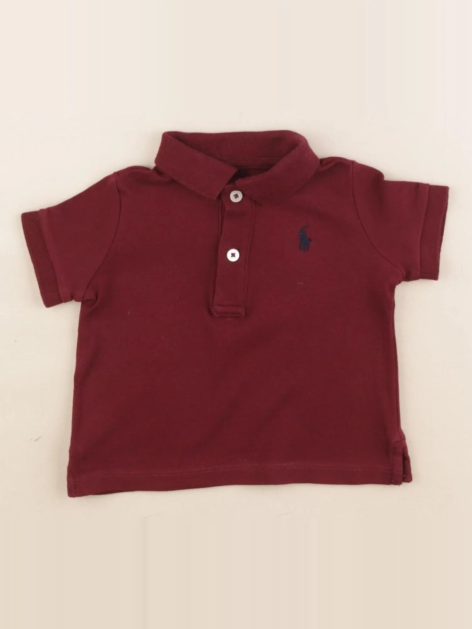 Ralph Lauren - polo rouge - 6 mois