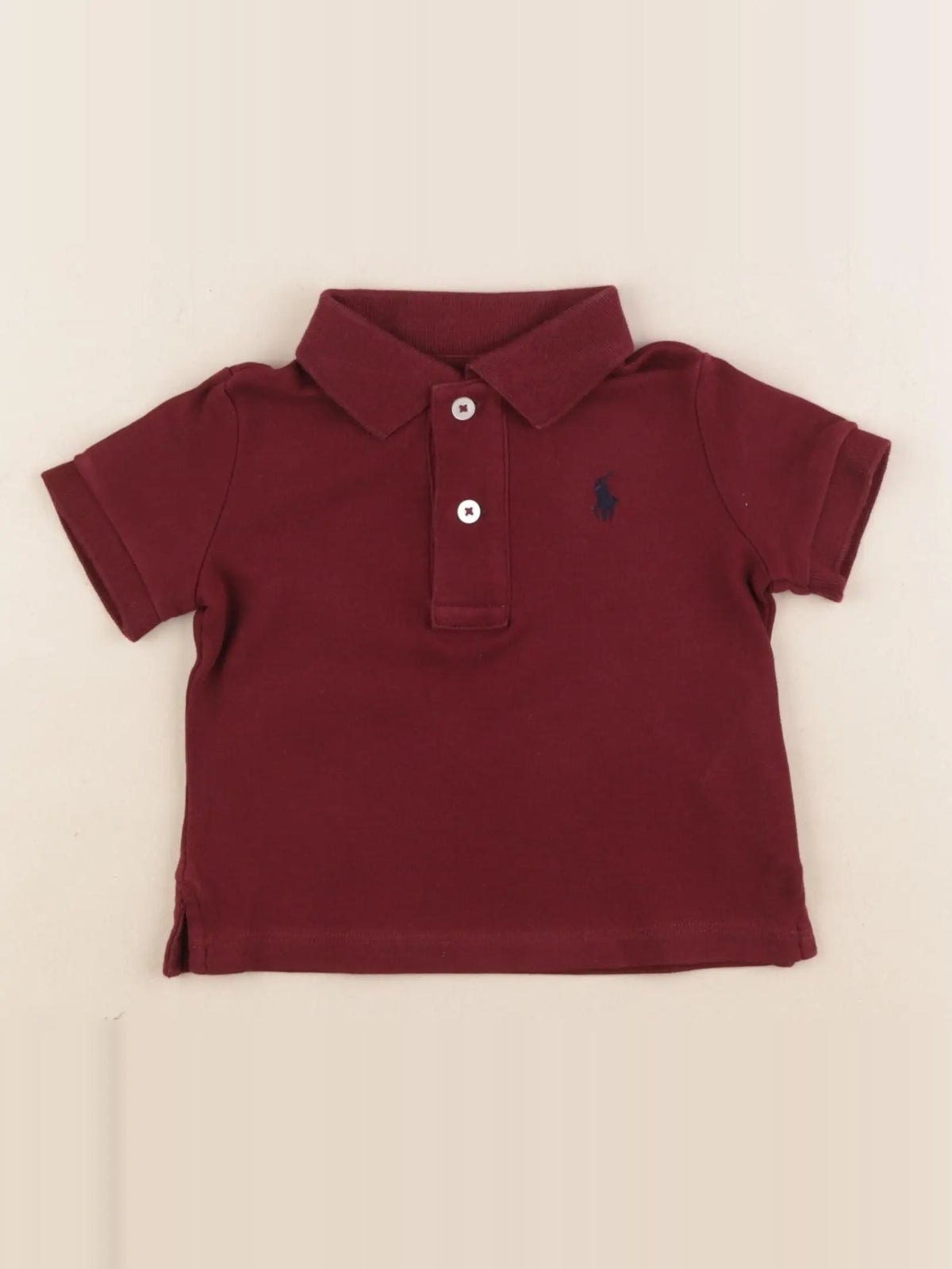 Ralph Lauren - polo rouge - 9 mois
