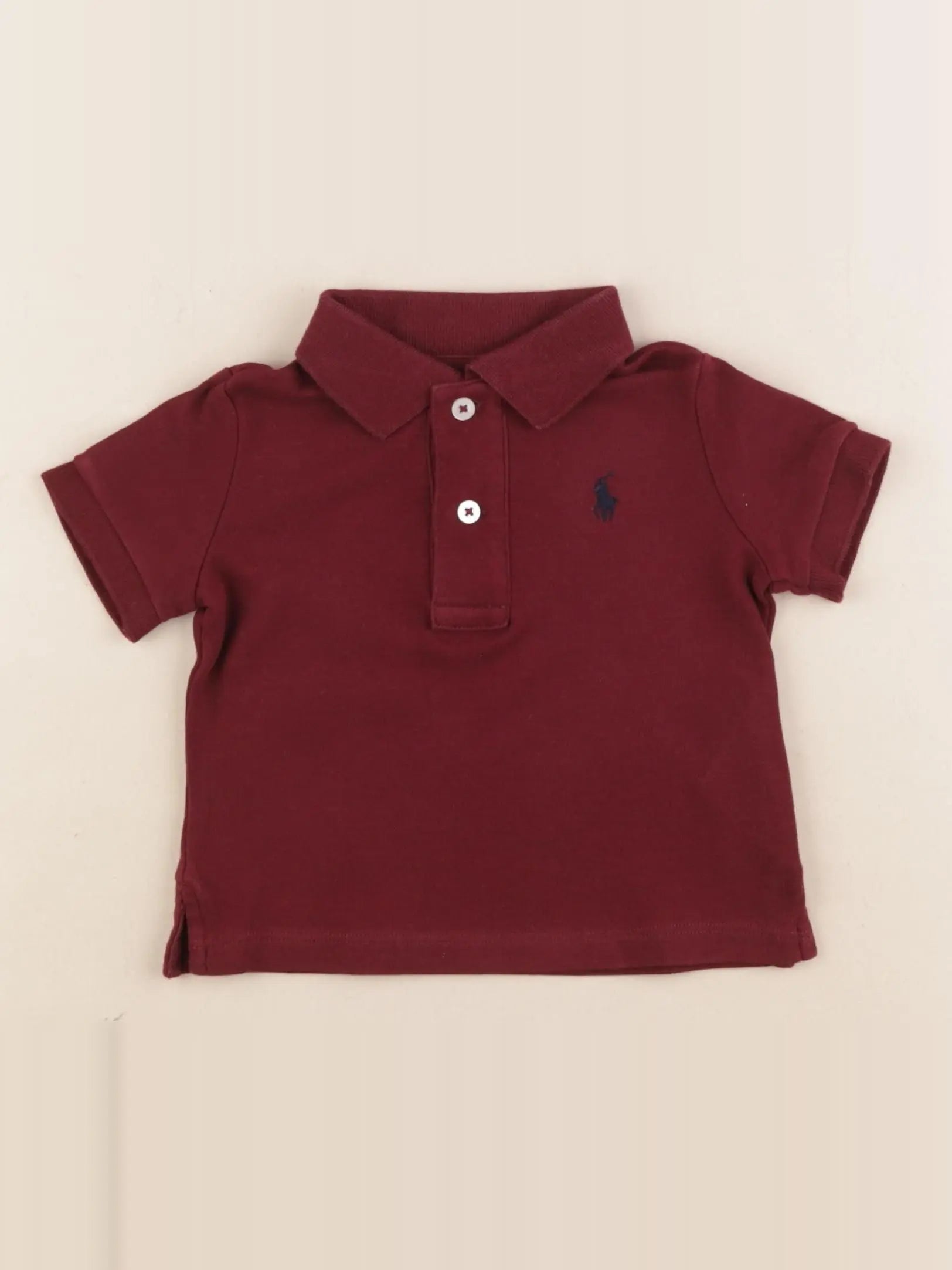 Ralph Lauren - polo rouge - 9 mois