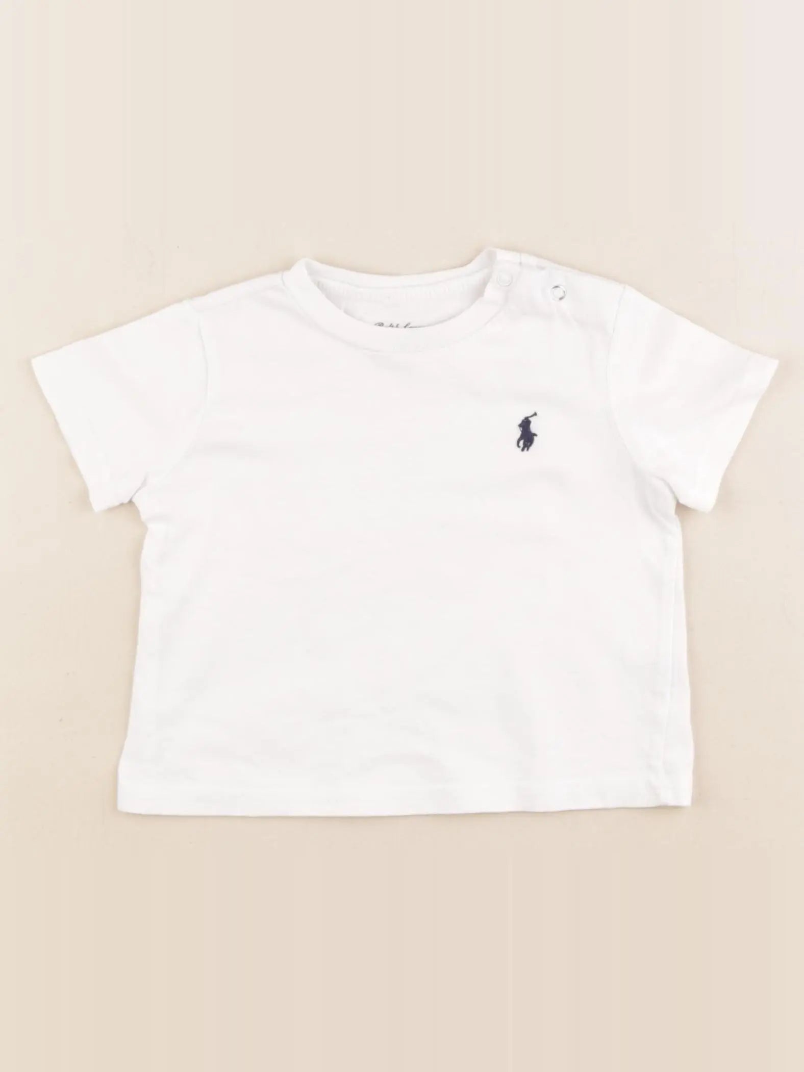 Ralph Lauren - tee-shirt blanc - 6 mois