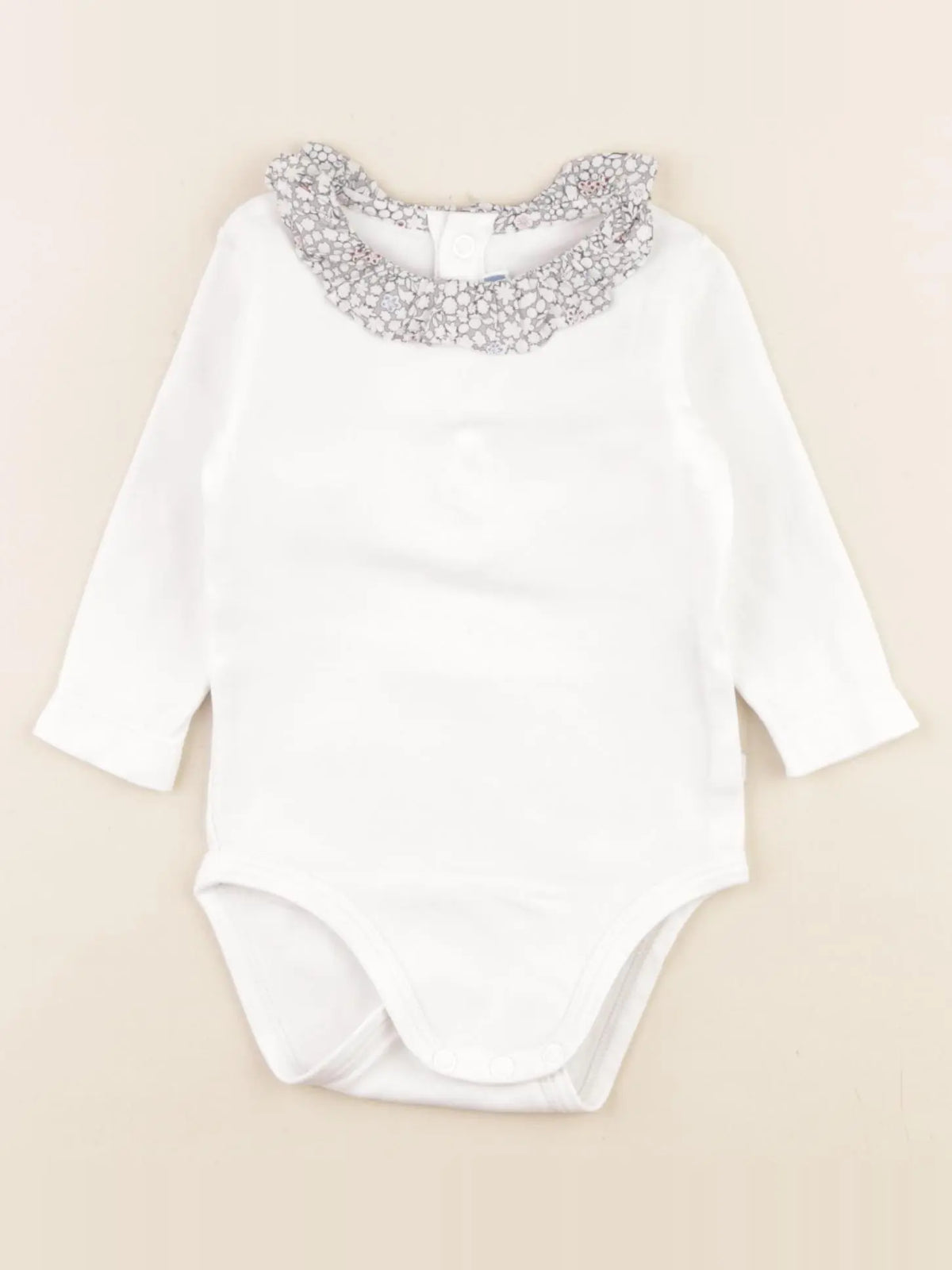 Jacadi - body liberty blanc - 6 mois