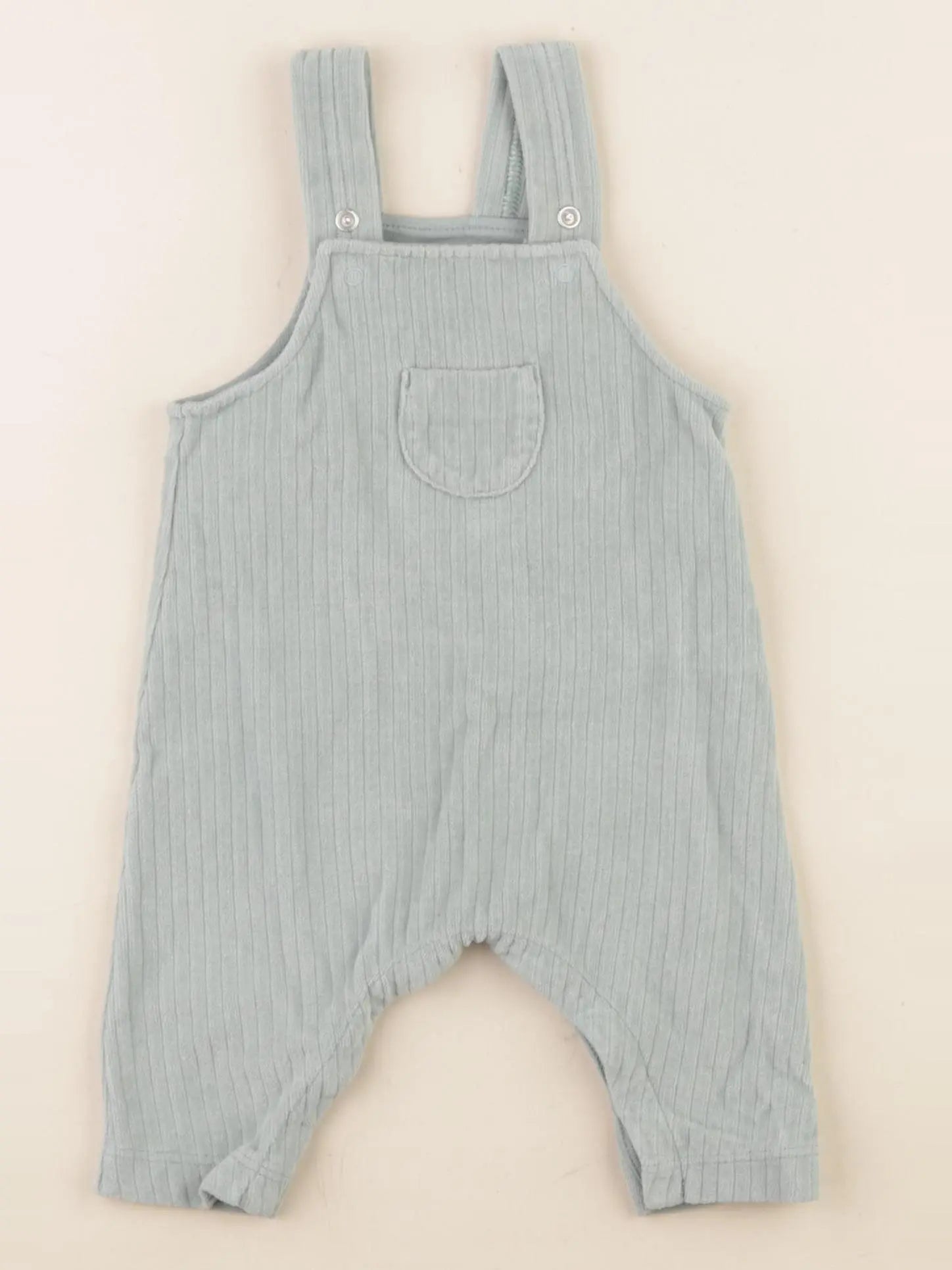 Petit Bateau - salopette bleu - 1 mois