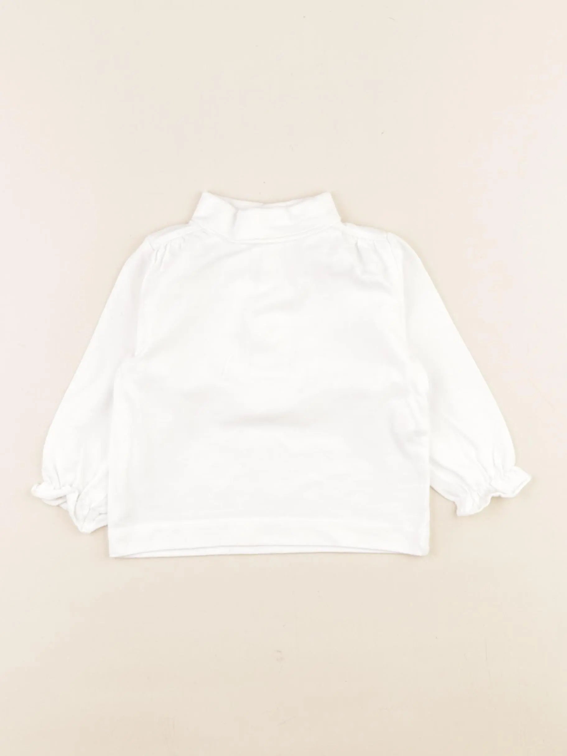 Natalys - sous-pull blanc - 6 mois