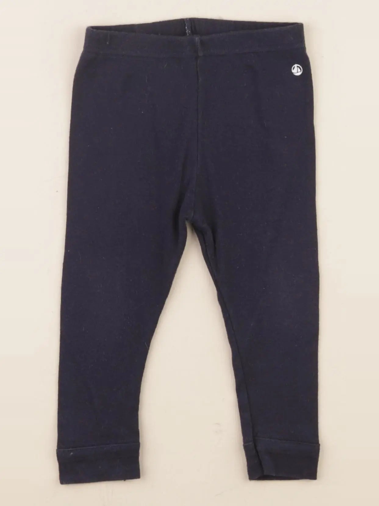 Petit Bateau - legging bleu - 1 an