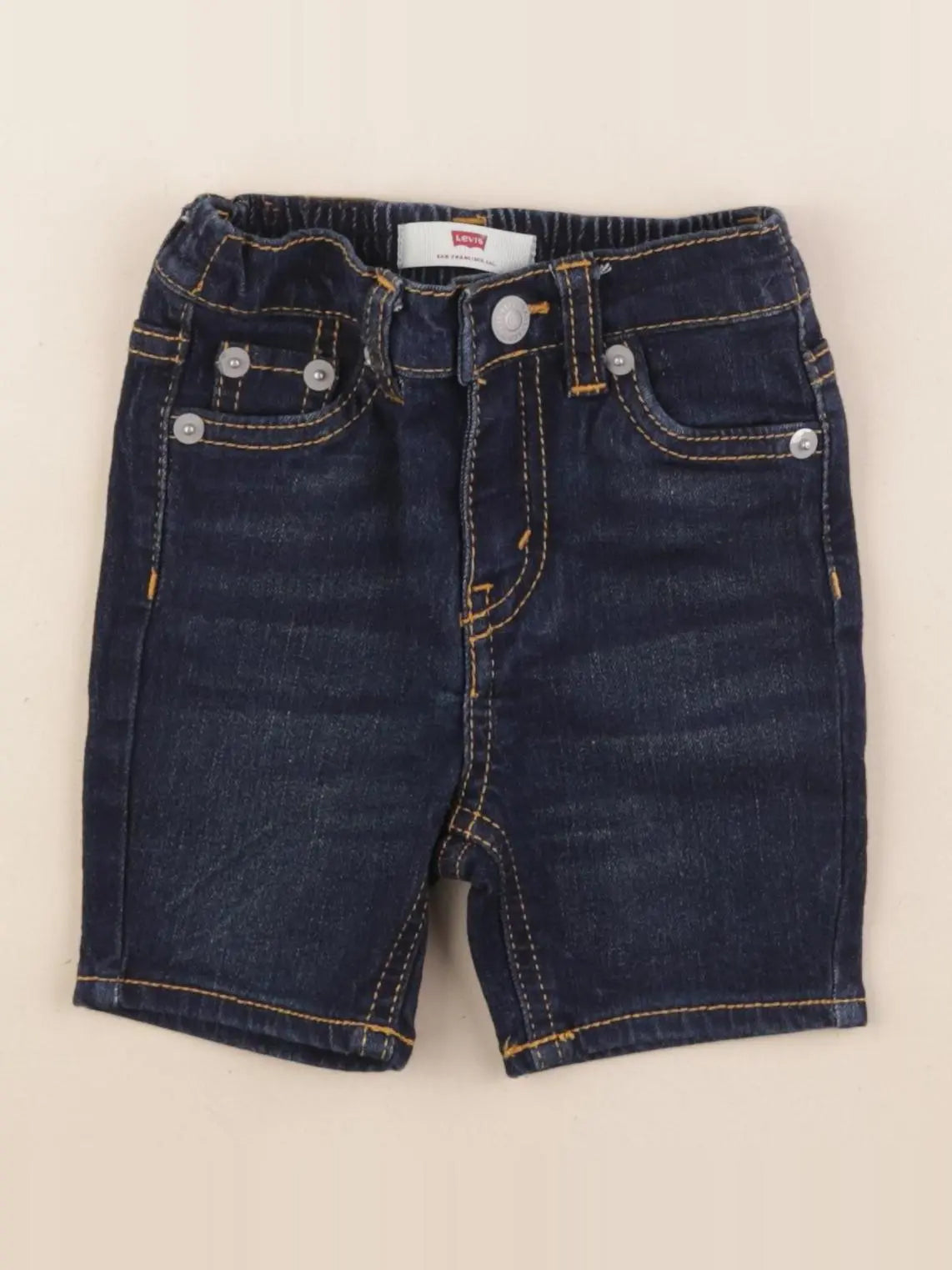 Levi's - short bleu - 9 mois