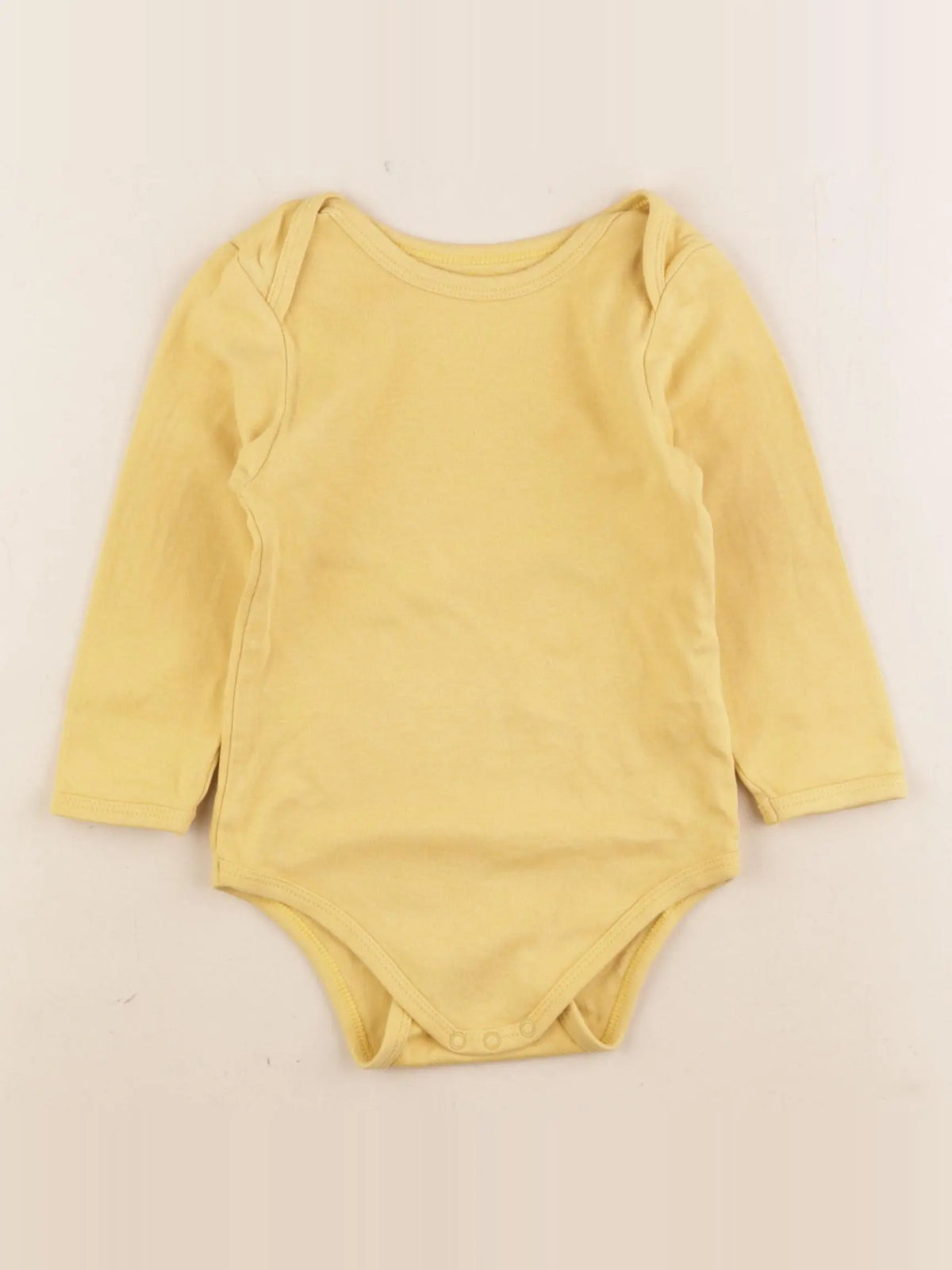 Vertbaudet - body jaune - 24 mois