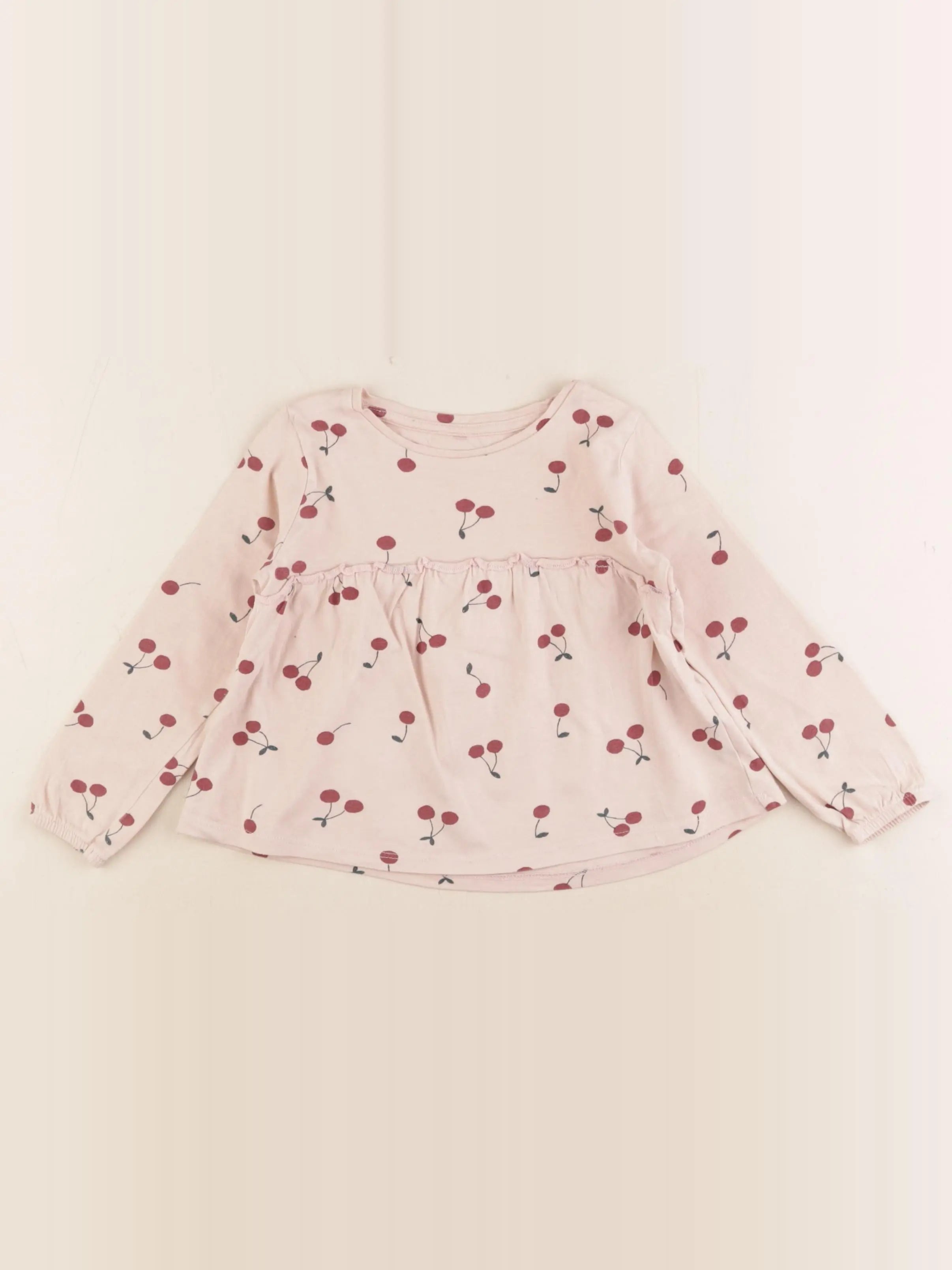 Vertbaudet - tee-shirt rose - 2 ans