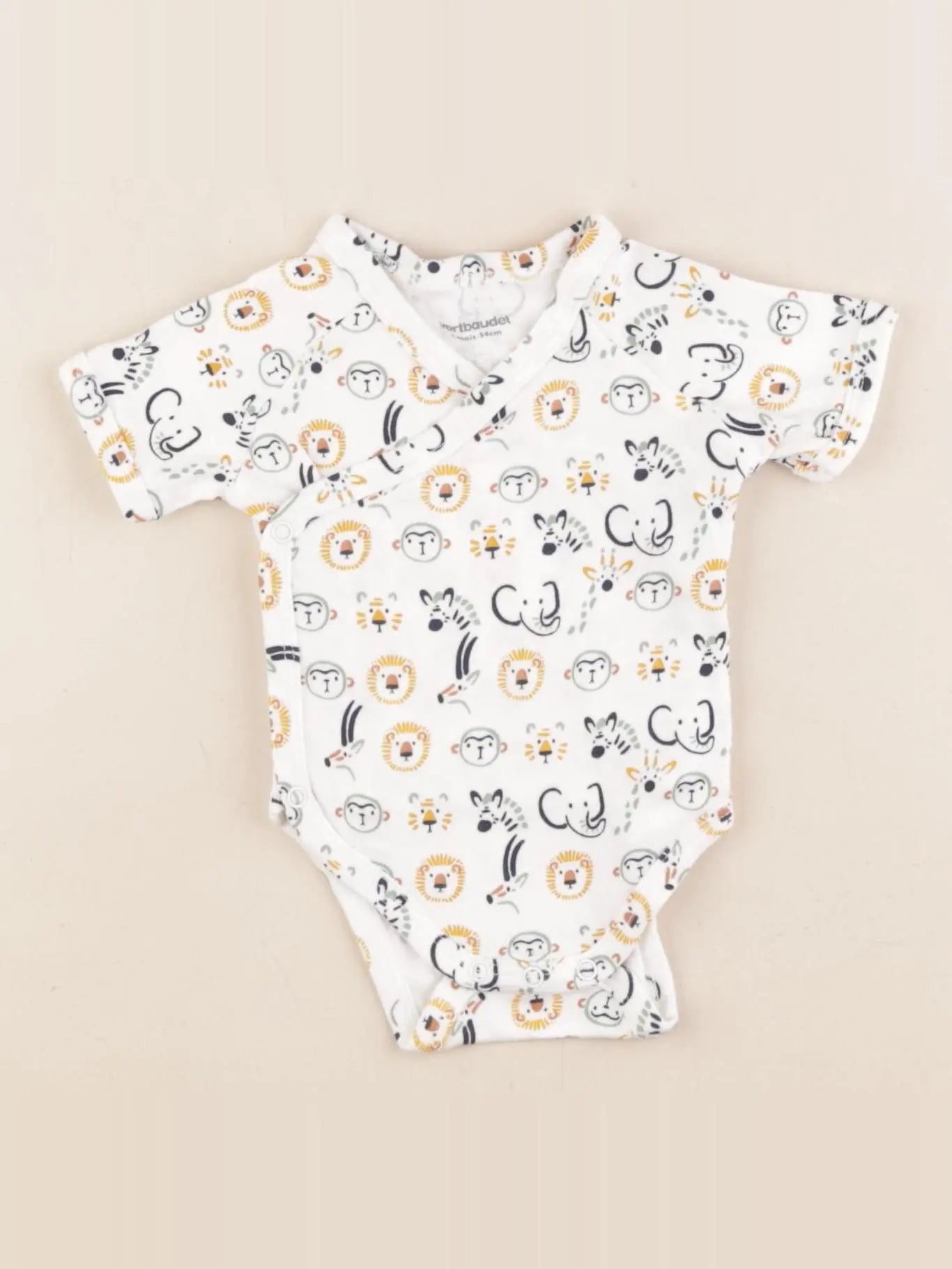 Vertbaudet - body blanc - 1 mois