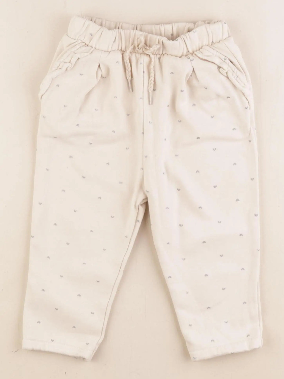 Vertbaudet - pantalon beige - 24 mois