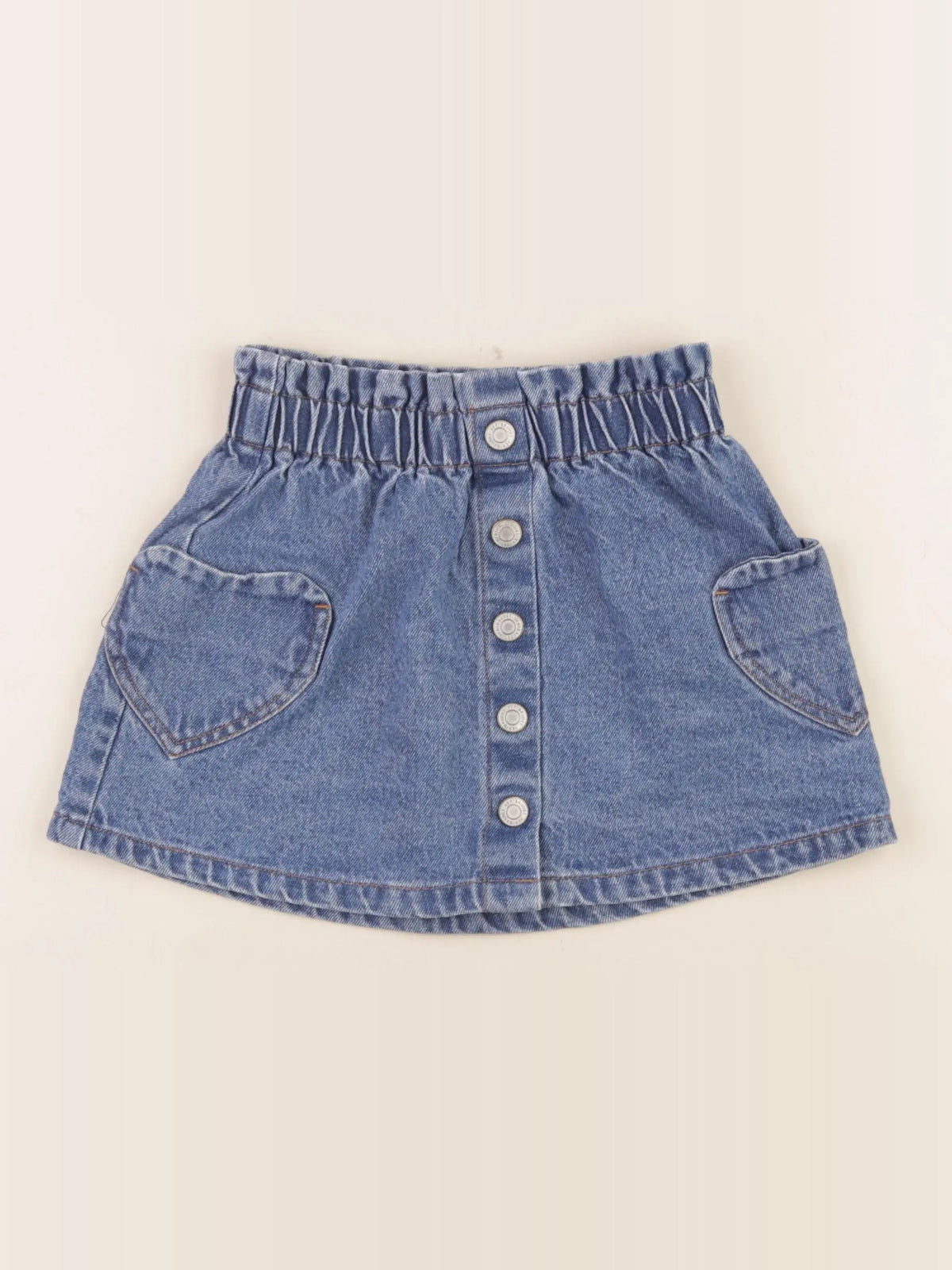Vertbaudet - jupe bleu - 5 ans