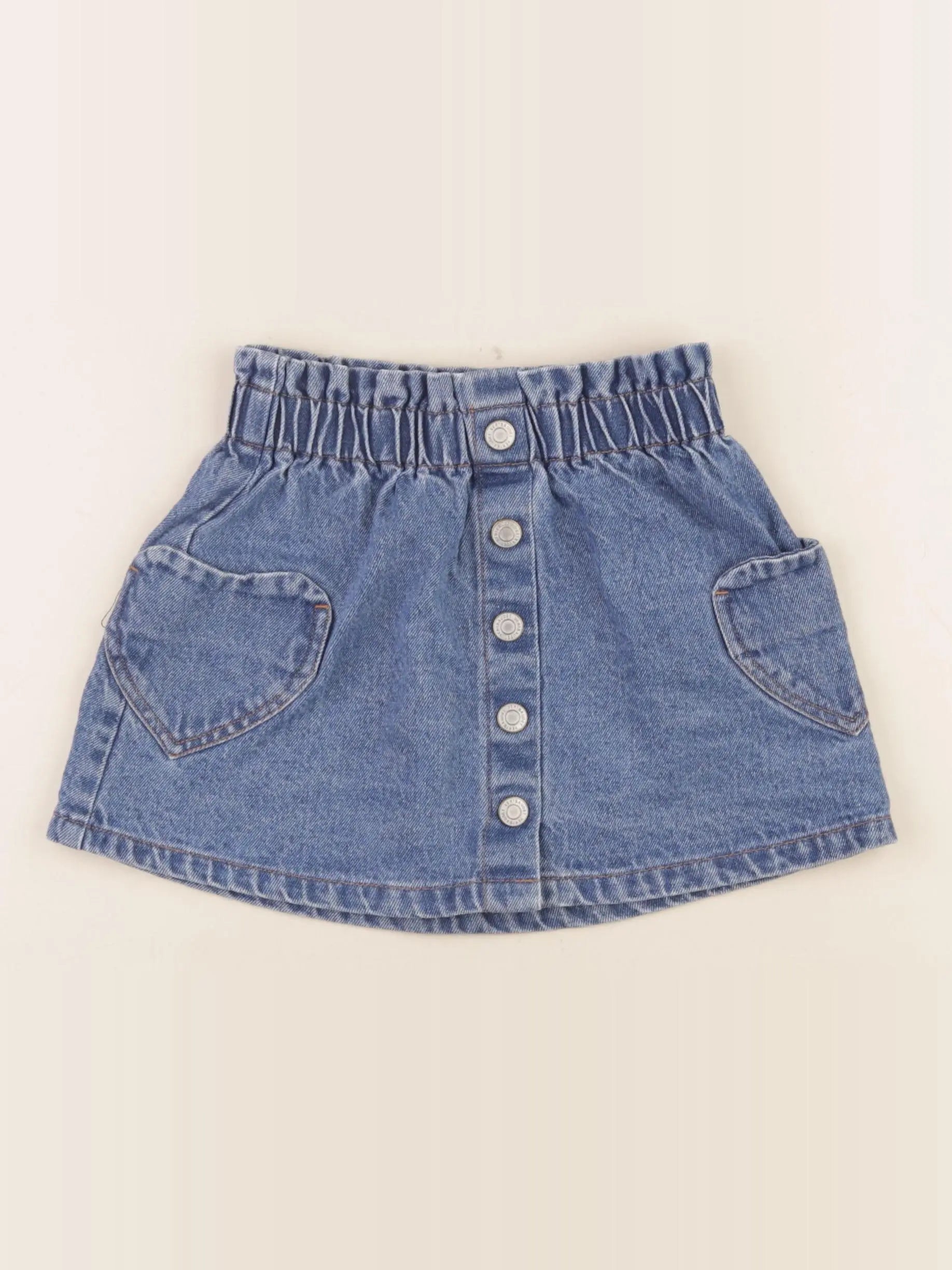 Vertbaudet - jupe bleu - 5 ans