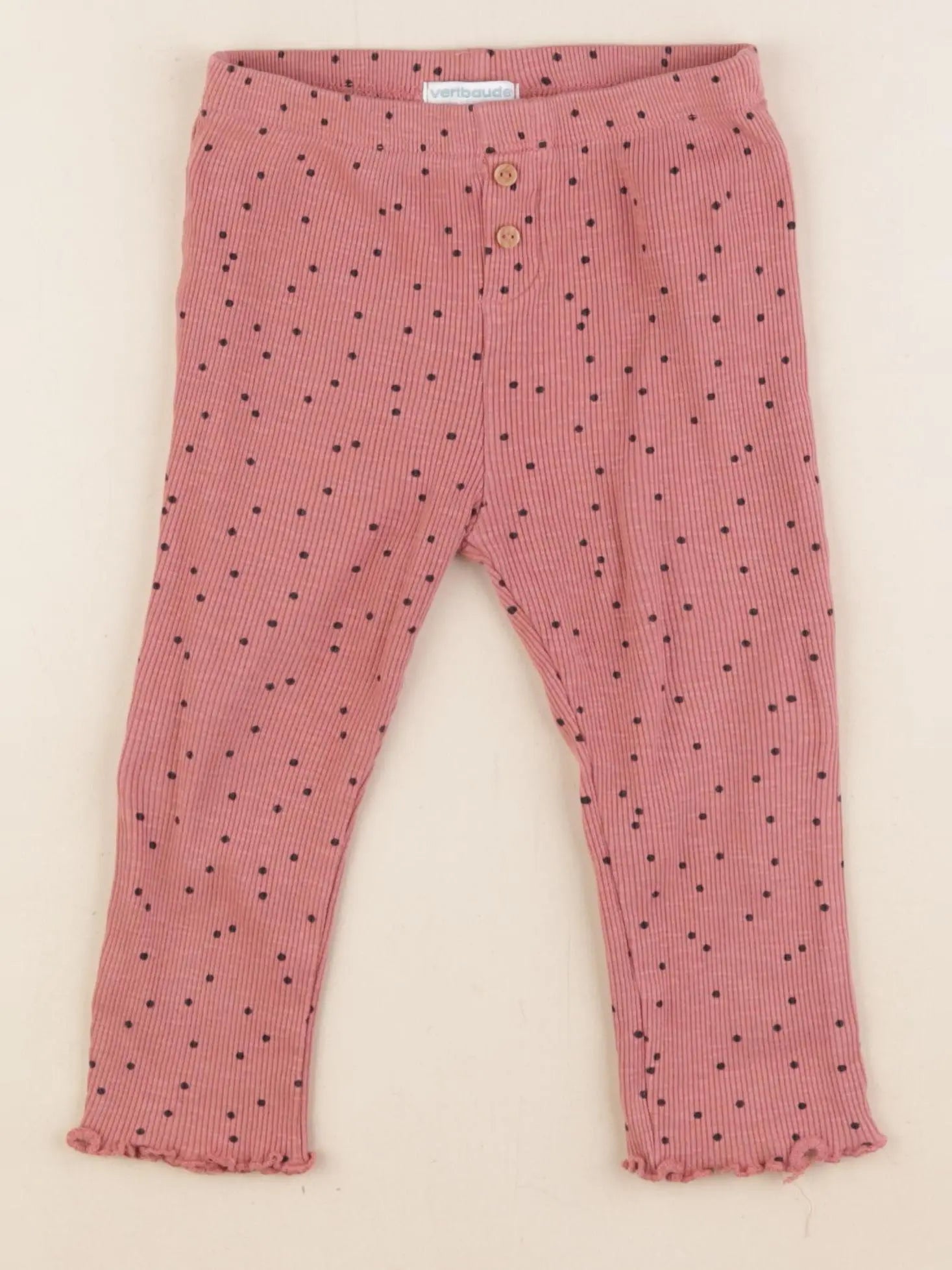 Vertbaudet - legging rose - 2 ans