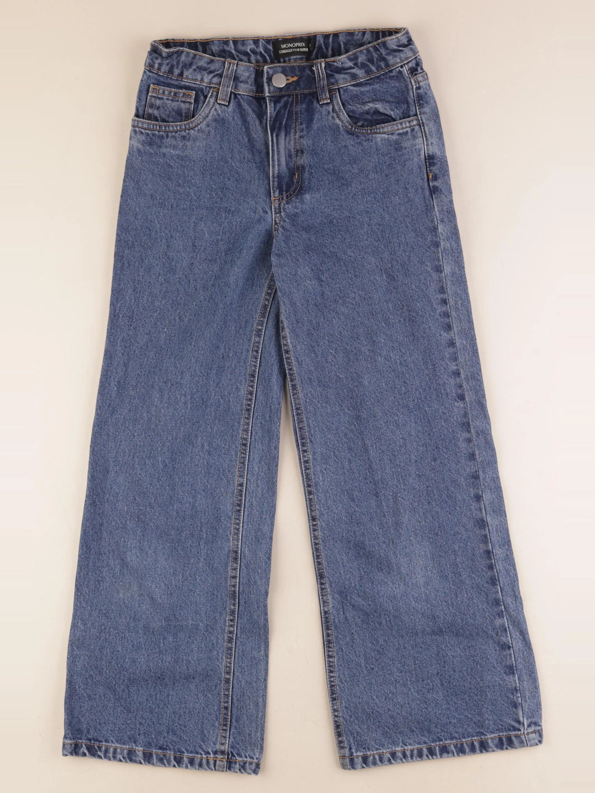 Monoprix - jean bleu - 10 ans