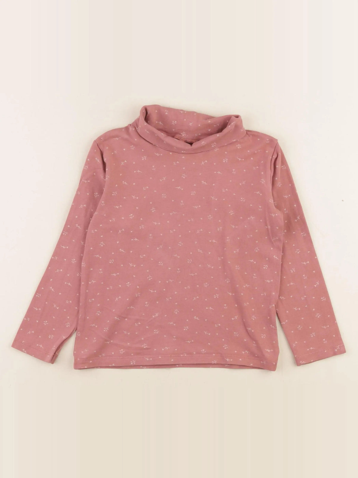 Vertbaudet - sous-pull rose - 4 ans