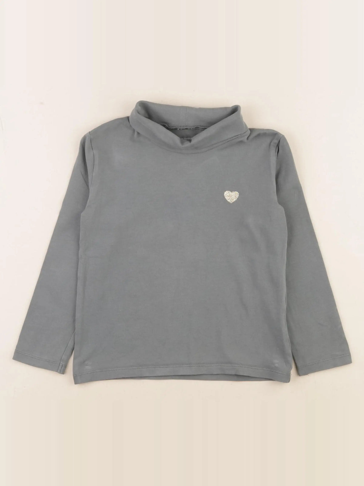 Vertbaudet - sous-pull vert - 4 ans