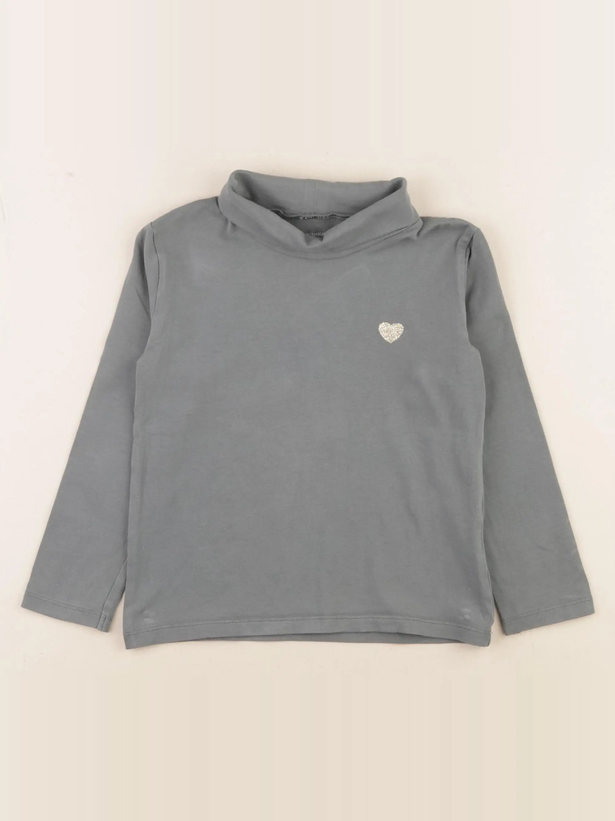Vertbaudet - sous-pull vert - 4 ans