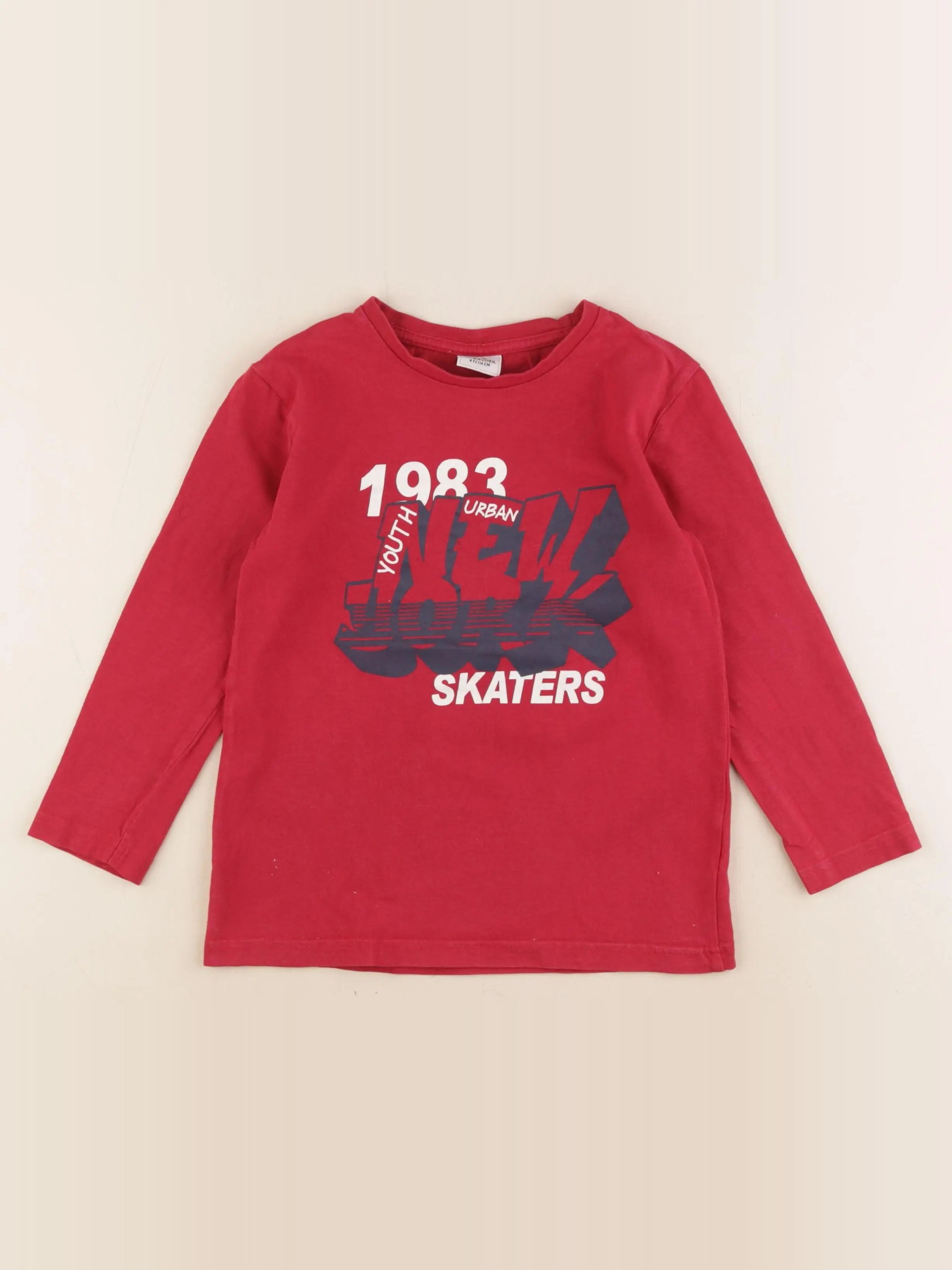 Tape à l'oeil - tee-shirt rouge - 6 ans