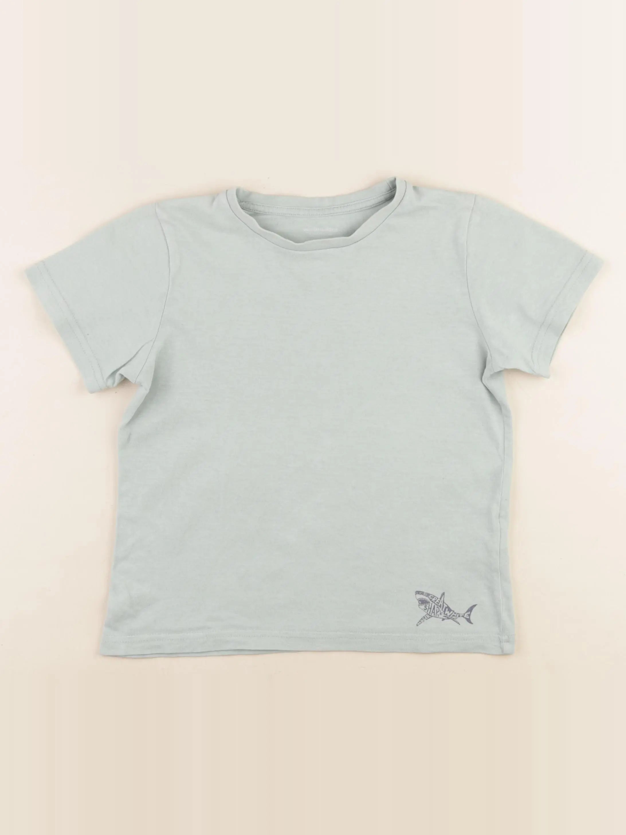 Vertbaudet - tee-shirt vert - 6 ans