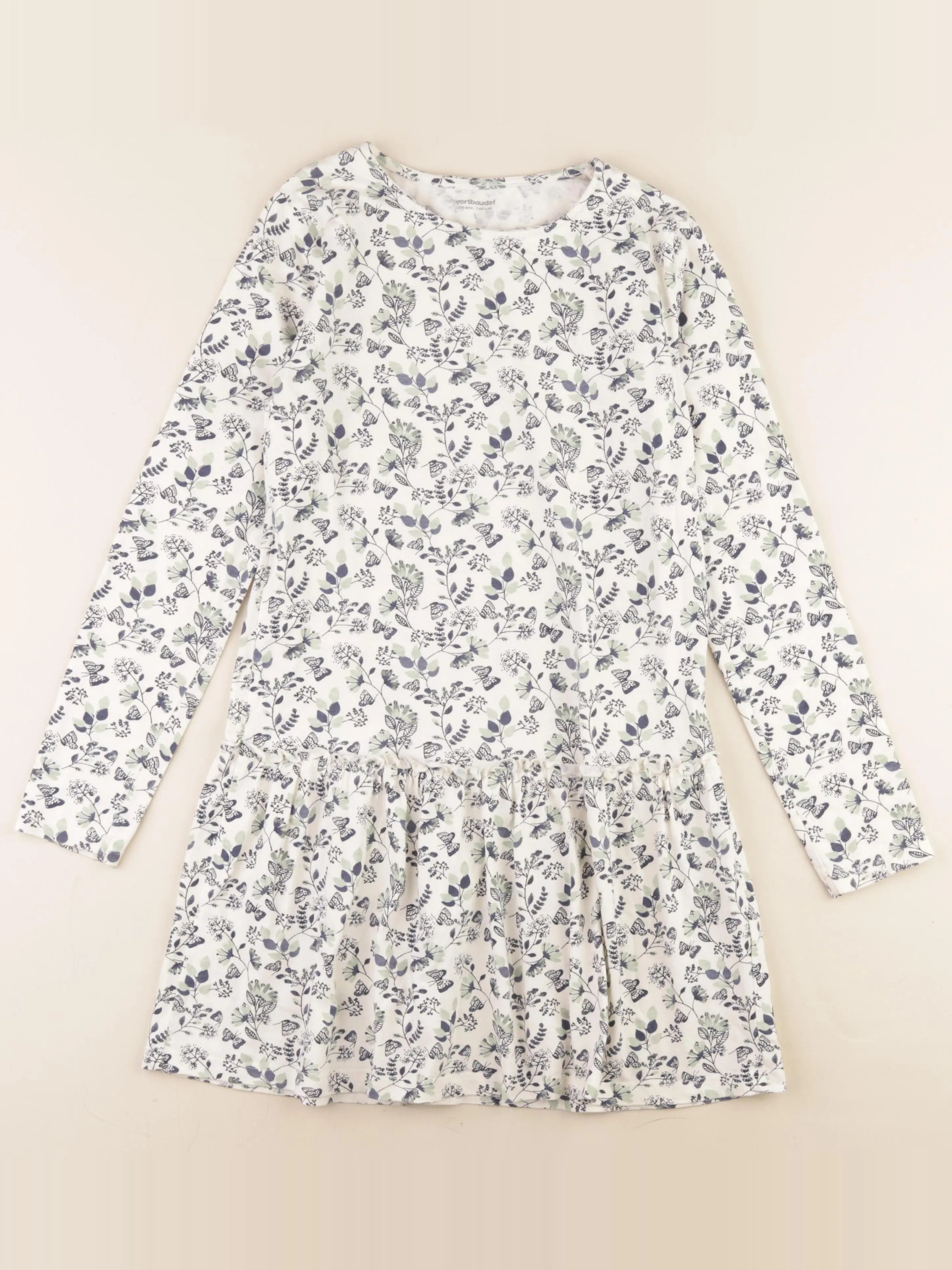 Vertbaudet - robe multicolore - 10 ans