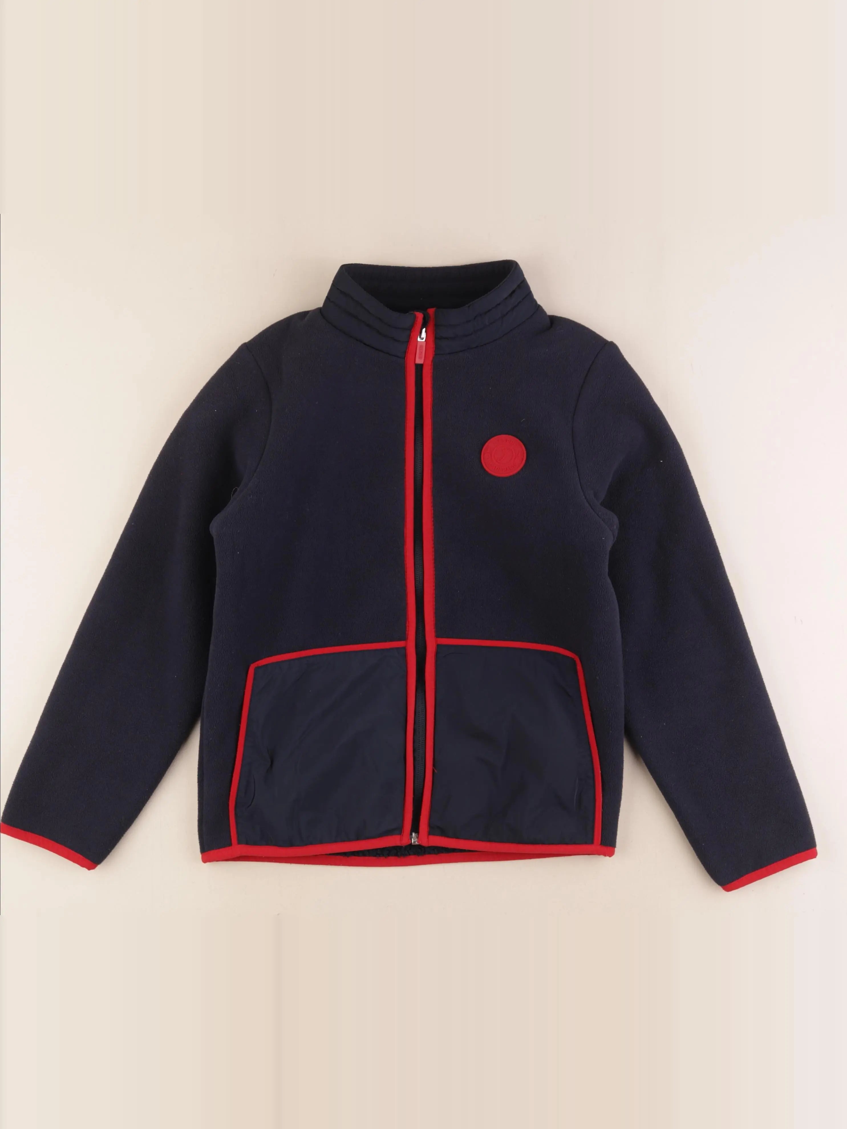 Jacadi - polaire bleu - 10 ans