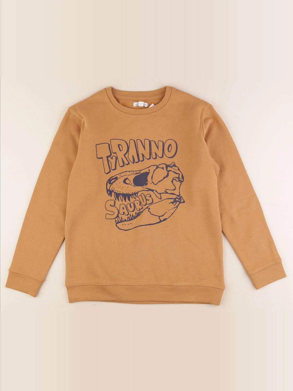 Vertbaudet - sweat marron - 12 ans