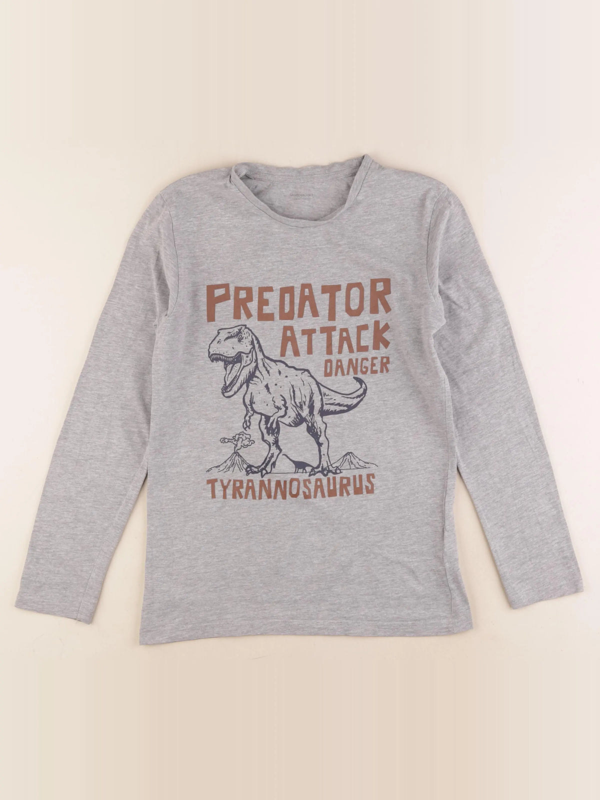 Vertbaudet - tee-shirt gris - 12 ans