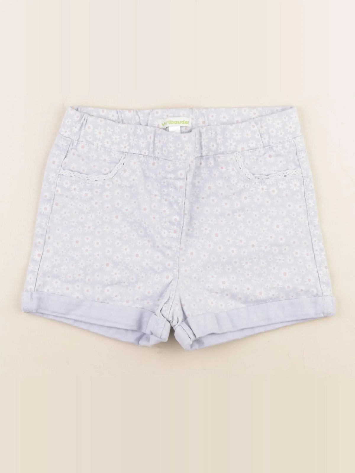 Vertbaudet - short bleu - 9 ans
