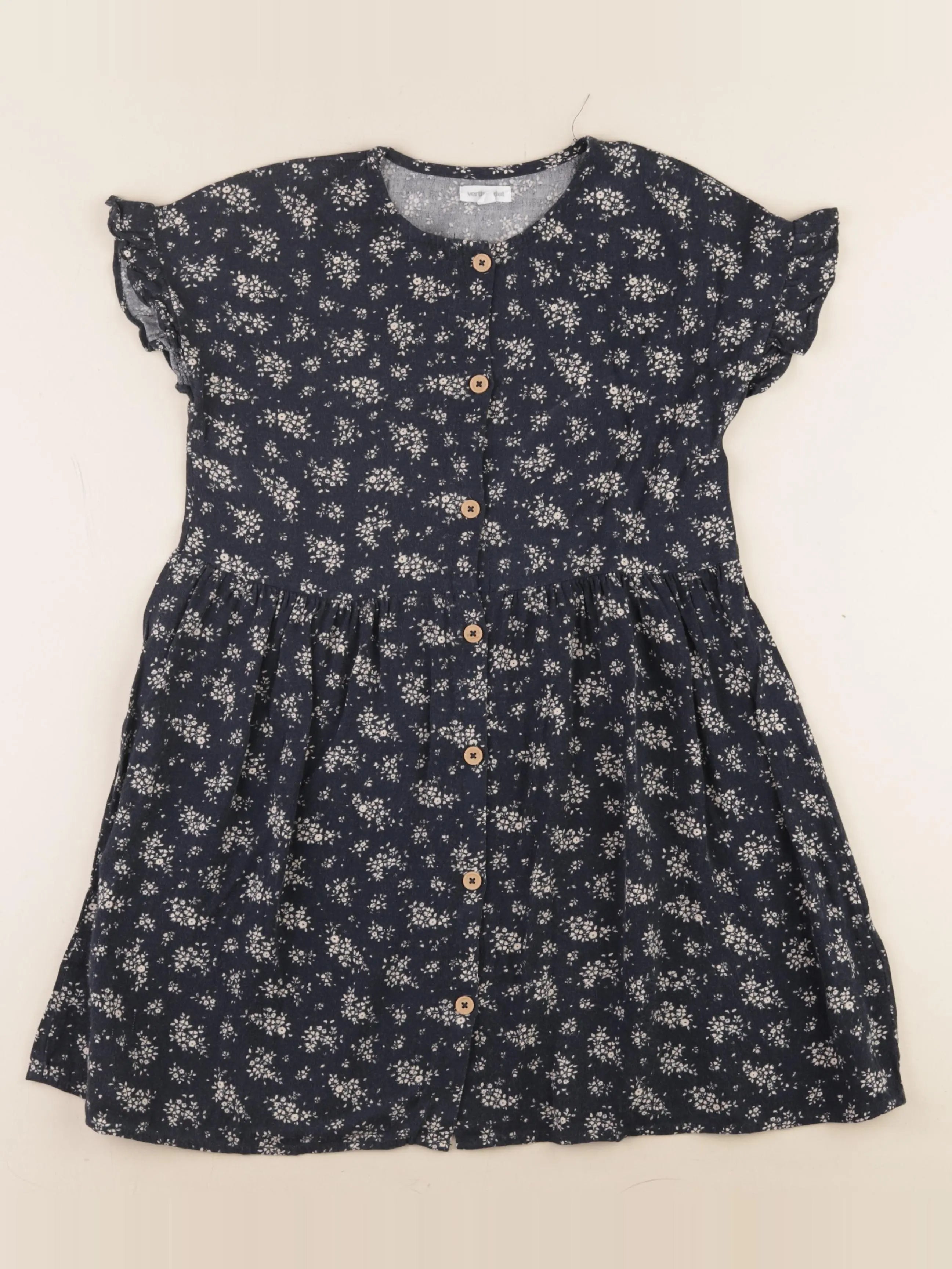 Vertbaudet - robe bleu - 10 ans