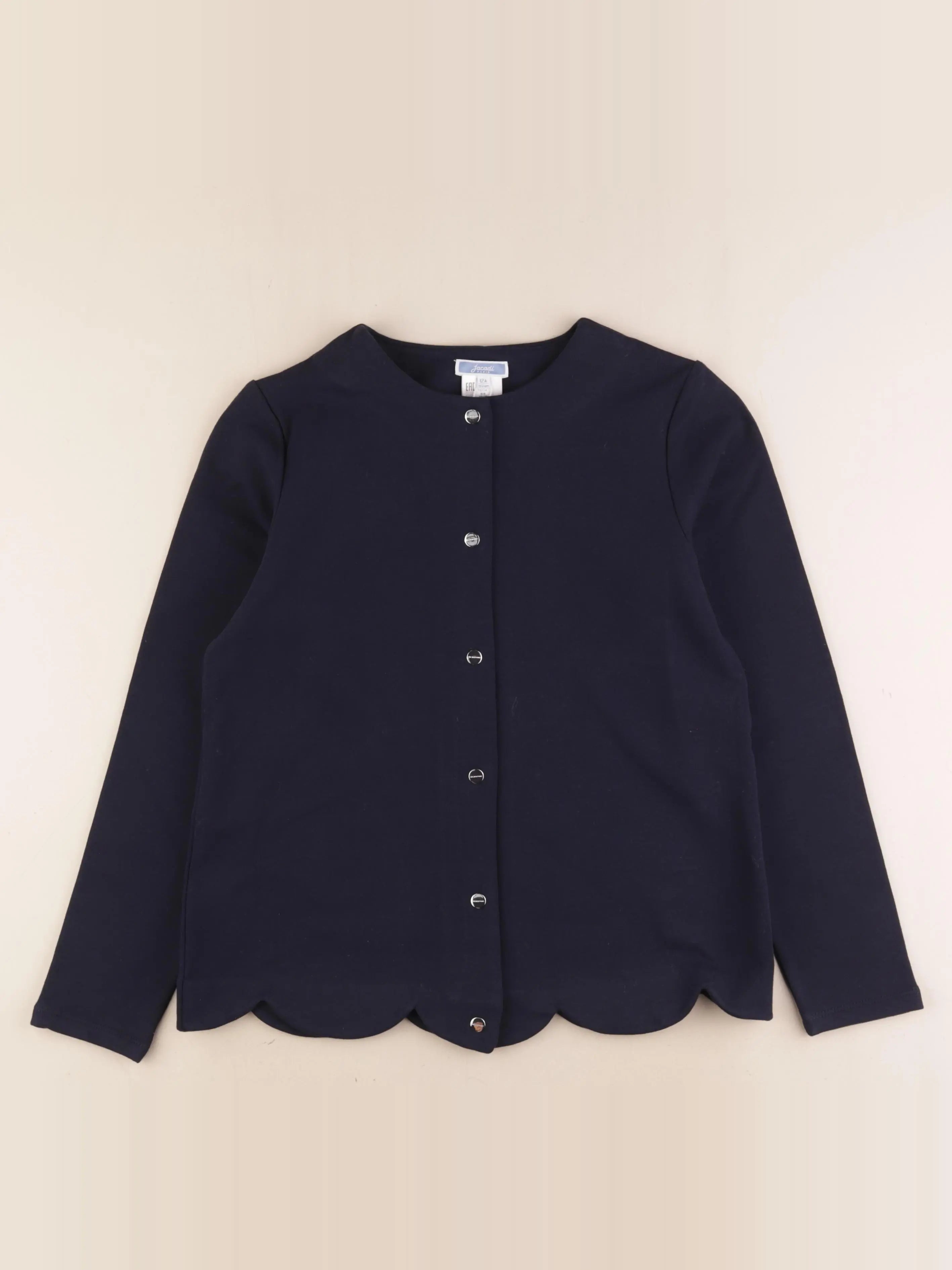 Jacadi - sweat bleu - 12 ans