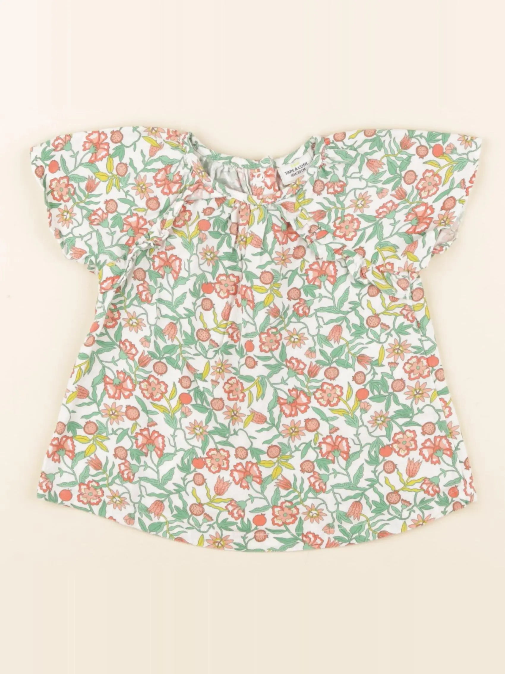 Tape à l'oeil - blouse multicolore - 18 mois