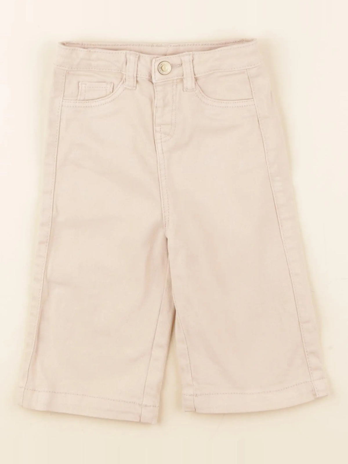 Tape à l'oeil - jean beige - 12 mois