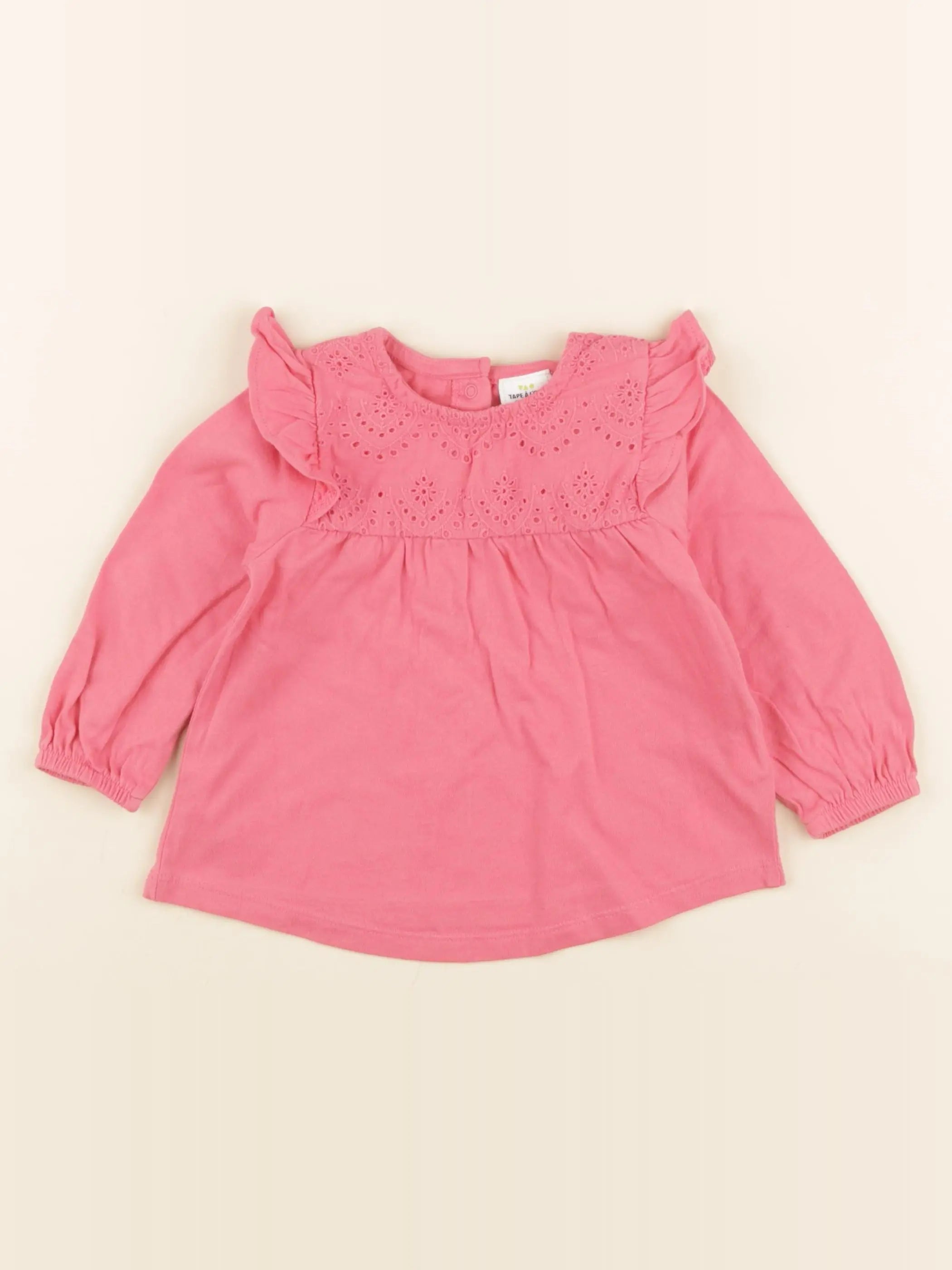 Tape à l'oeil - tee-shirt rose - 18 mois