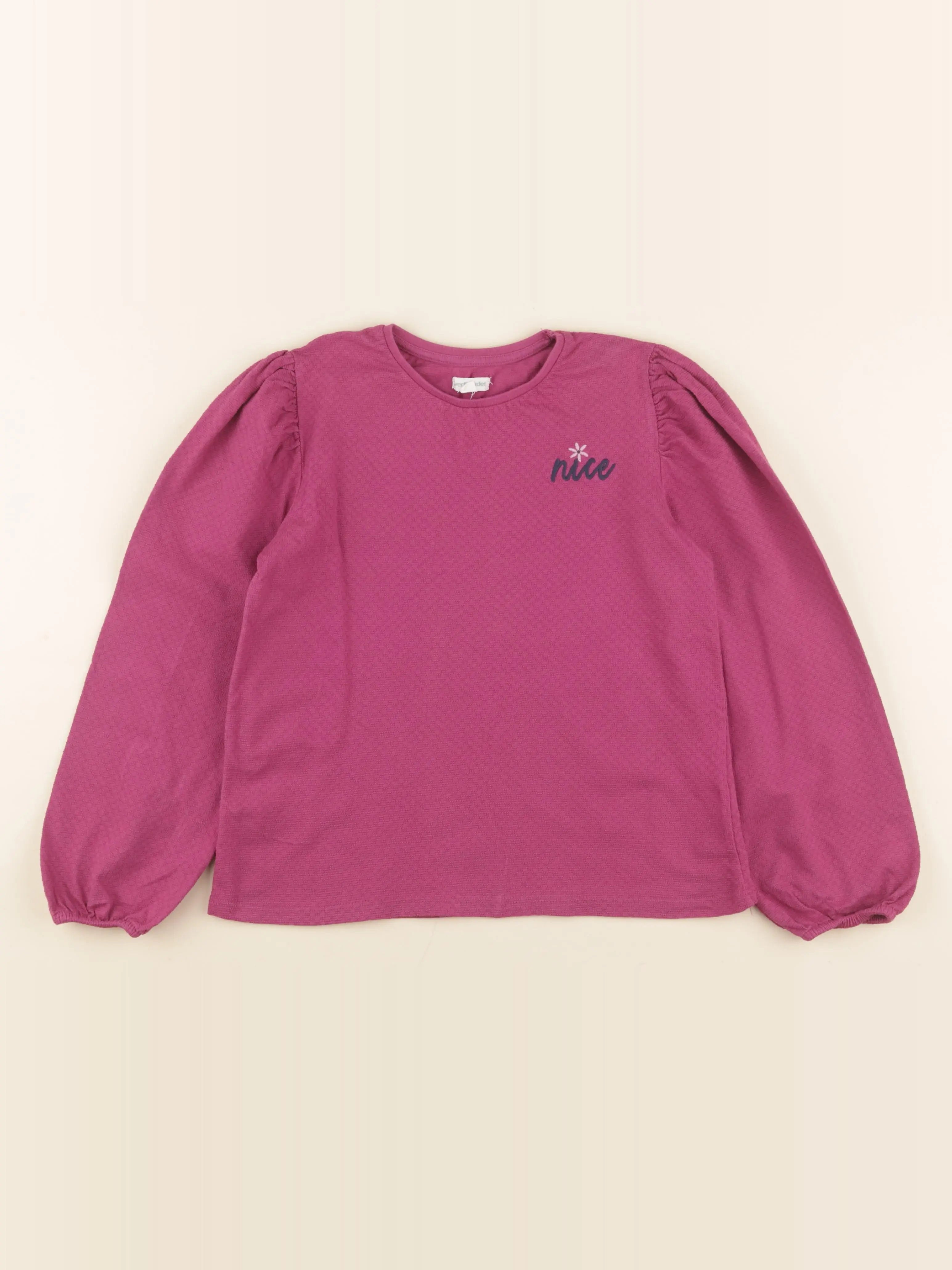 Vertbaudet - tee-shirt rose - 10 ans