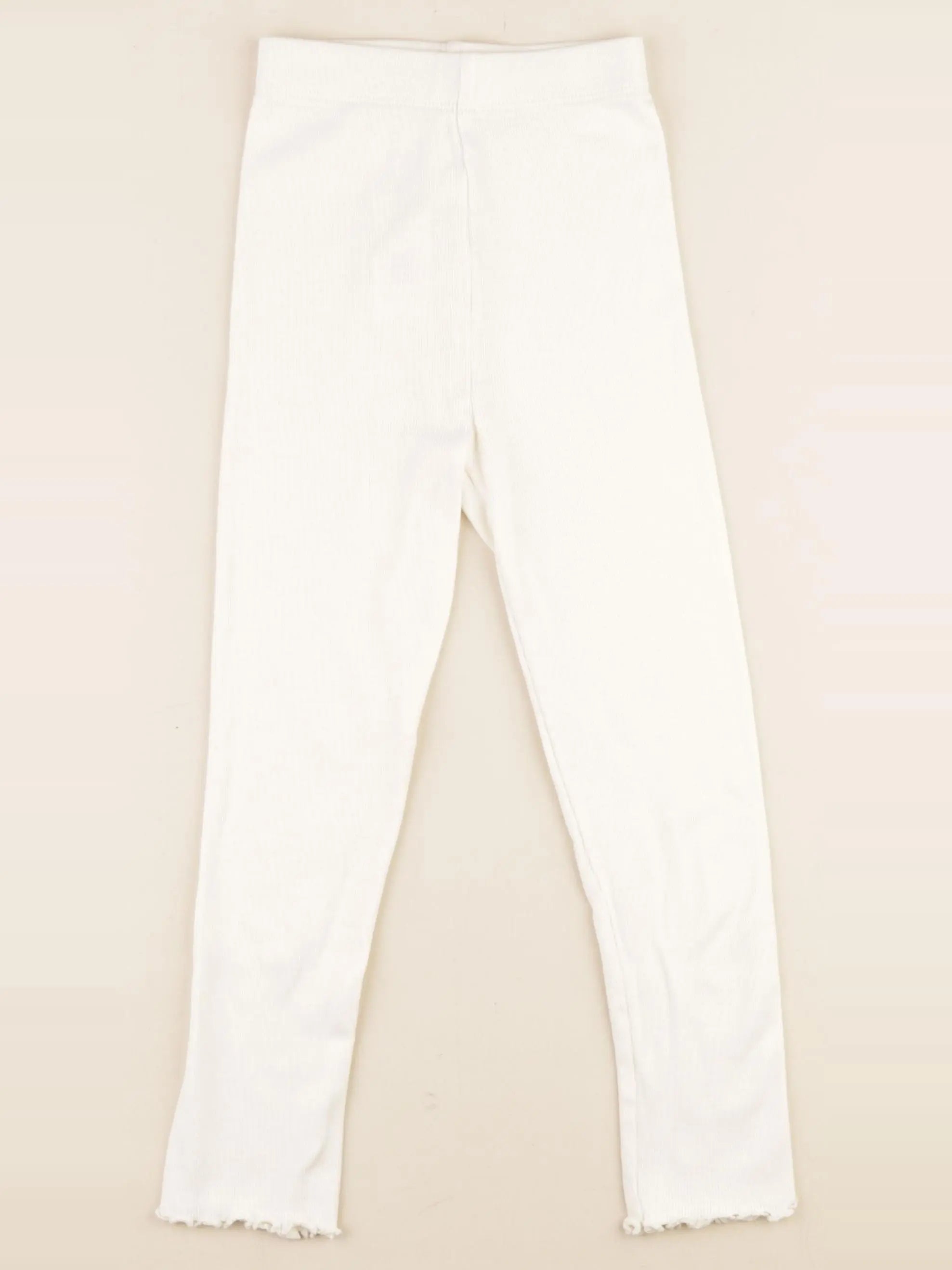 Vertbaudet - legging blanc - 6 ans