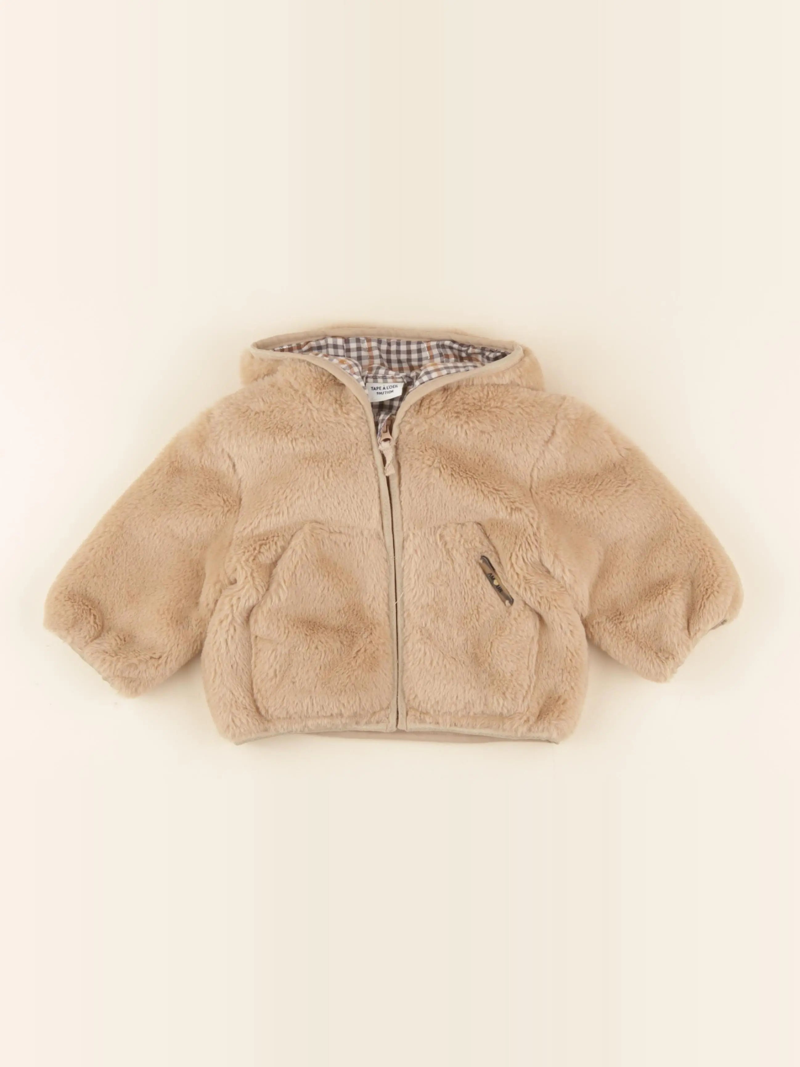 Tape à l'oeil - veste marron - 9 mois