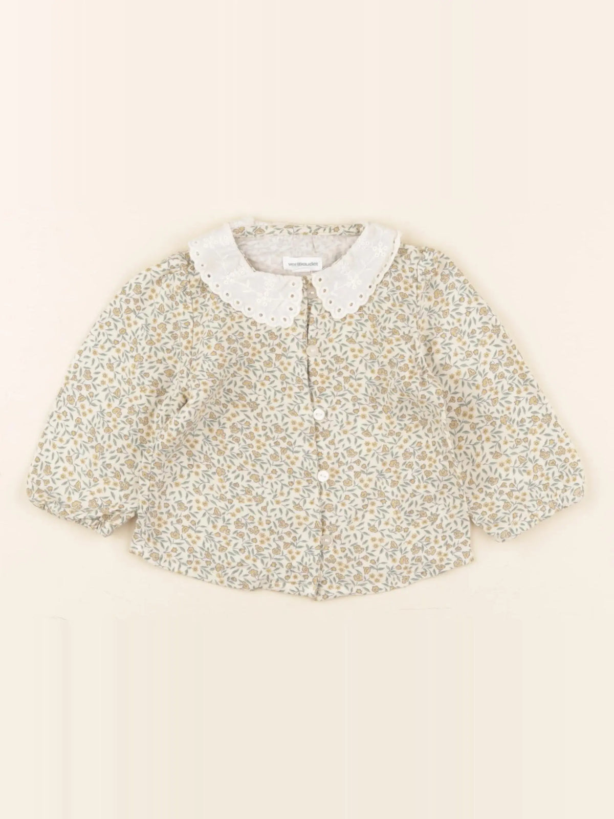 Vertbaudet - blouse multicolore - 3 mois