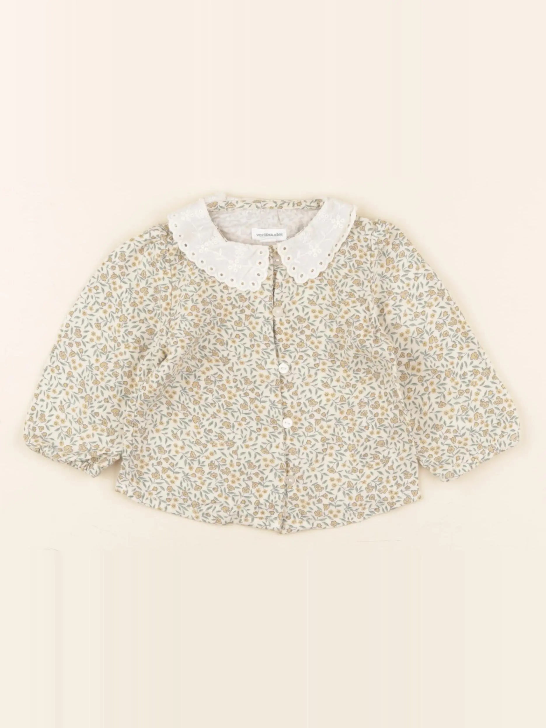 Vertbaudet - blouse multicolore - 3 mois