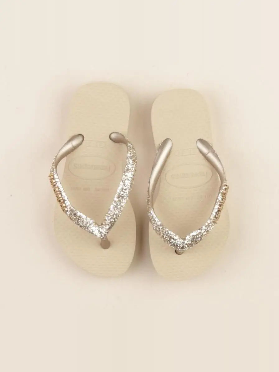 Havaianas - tongs beige, or - pointure 23/24