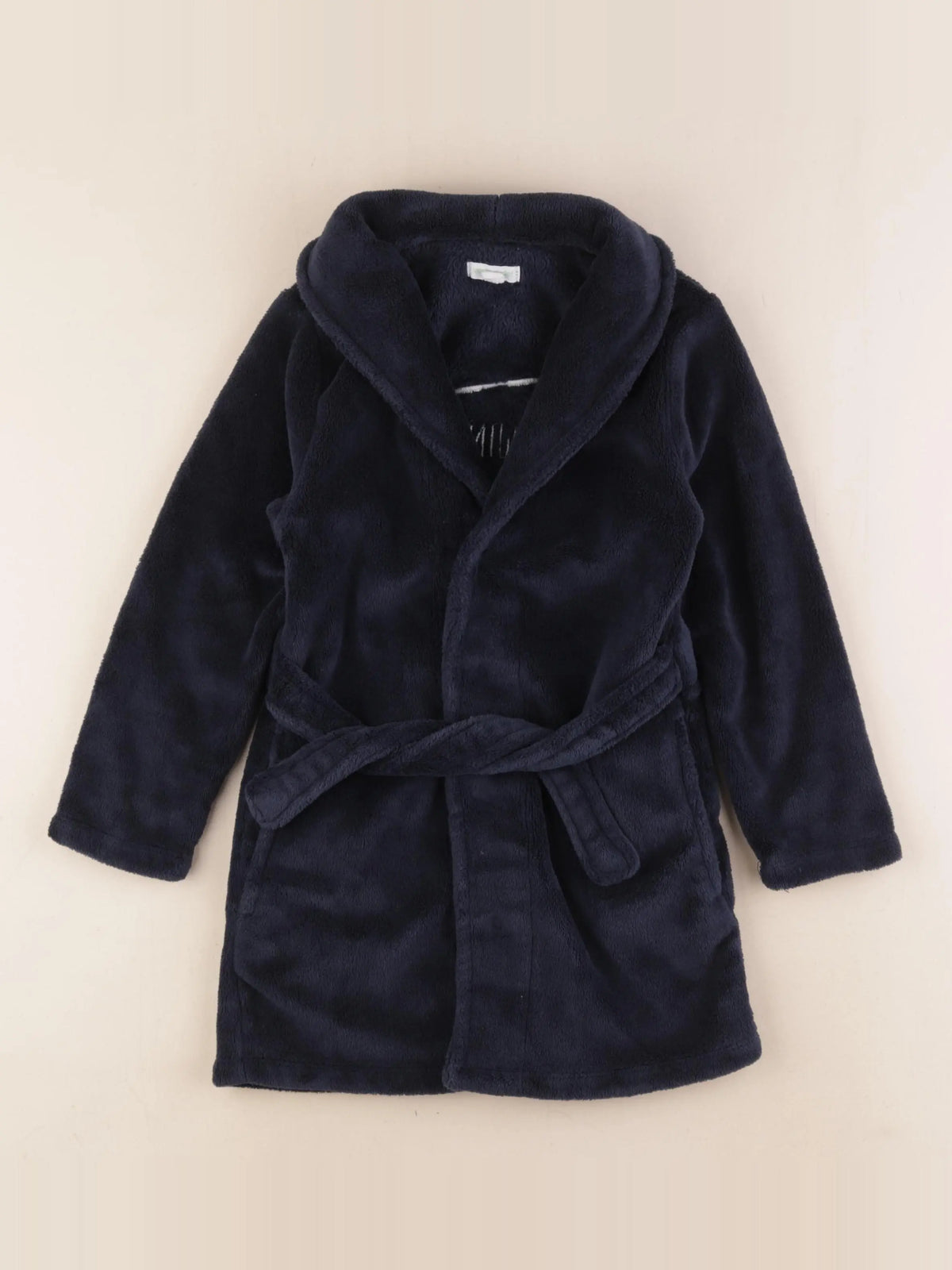 Vertbaudet - robe de chambre imprimé dos bleu - 5 ans