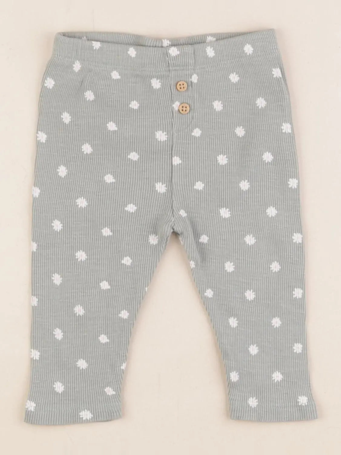 Vertbaudet - legging vert - 12 mois