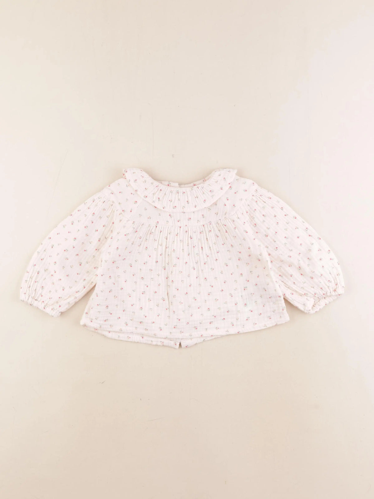 Vertbaudet - blouse rose - 12 mois