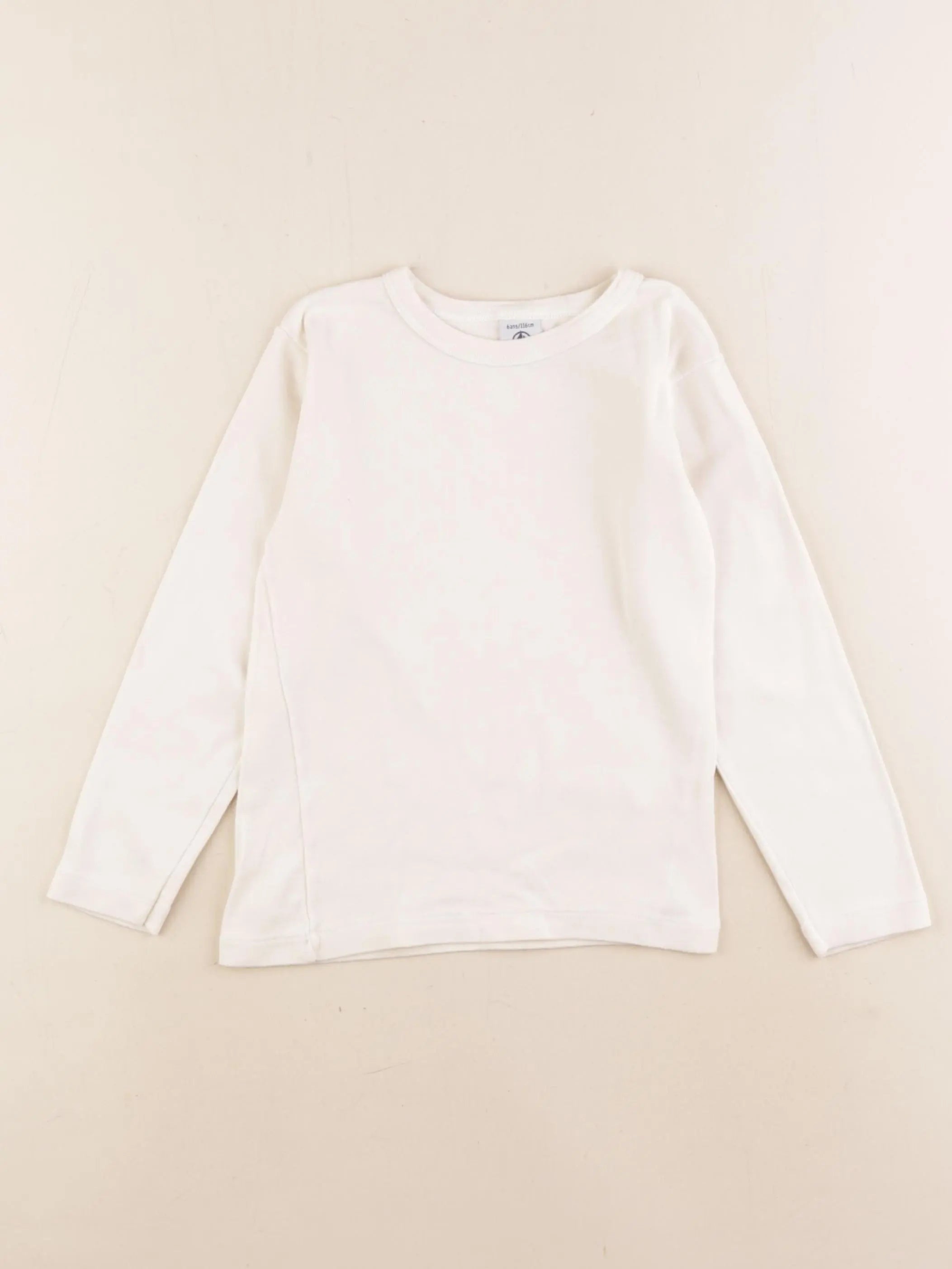 Petit Bateau - maillot de corps beige - 6 ans
