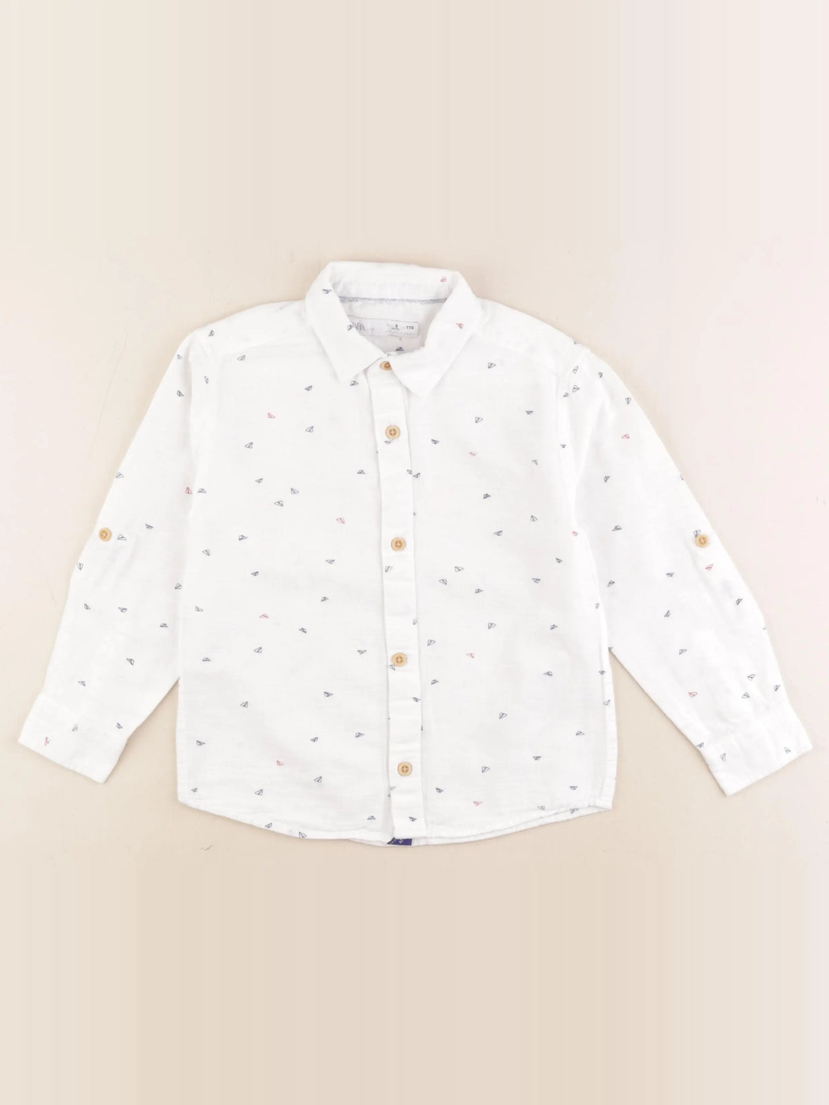 Zara - chemise blanc - 5 ans